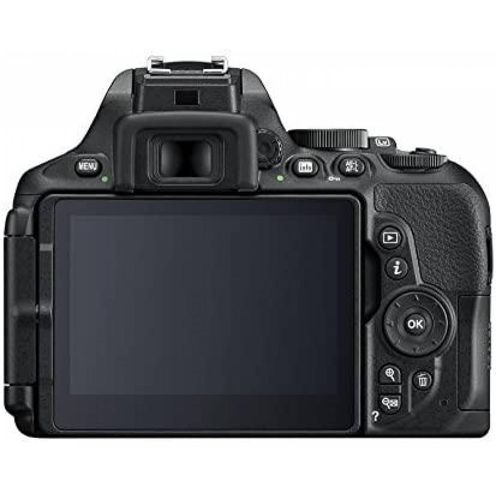Camara DSLR Nikon D5600 18-140mm f/3.5-5.6G -Negro