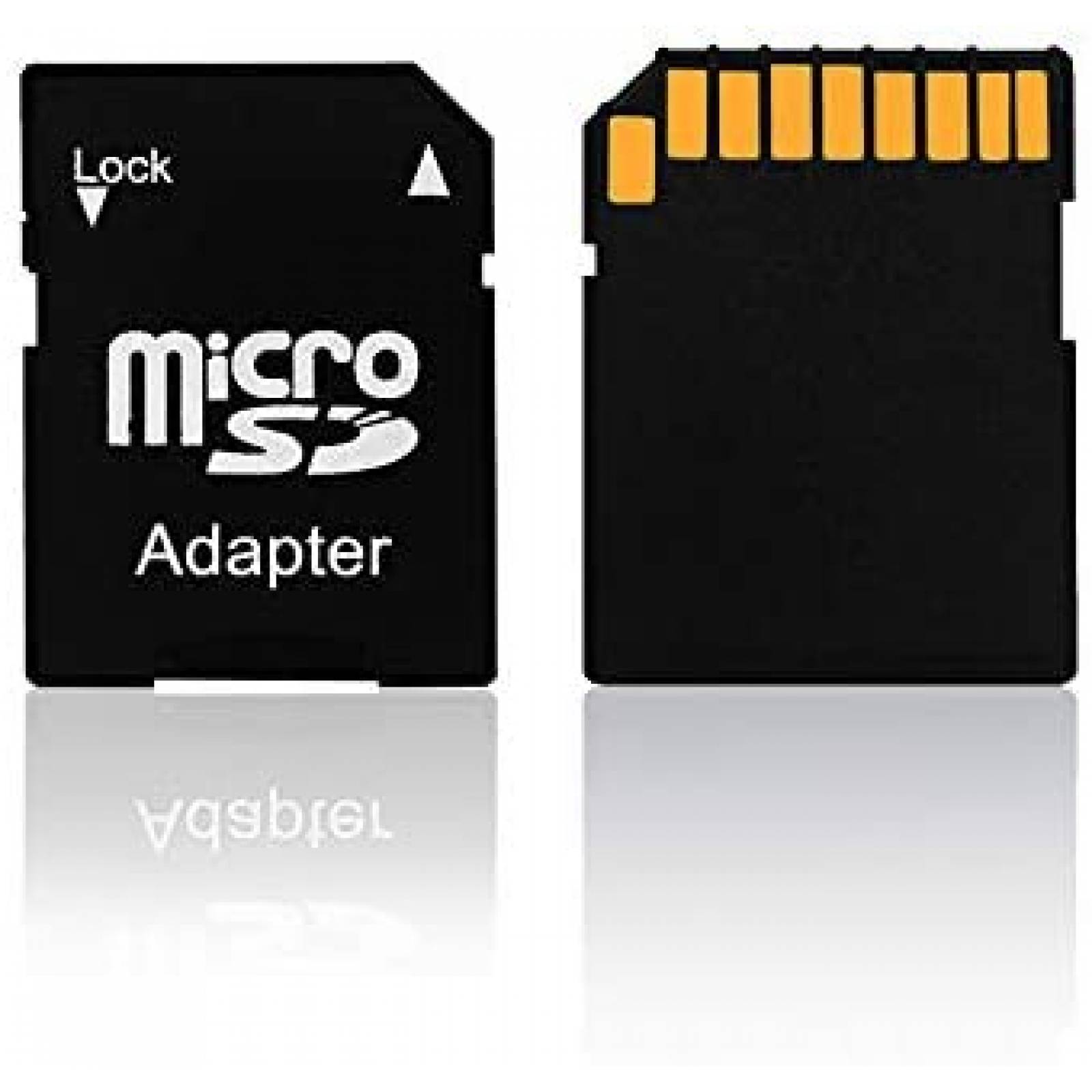 Adaptador de tarjeta micro SD AMGUR Paquete de 2 -Negro