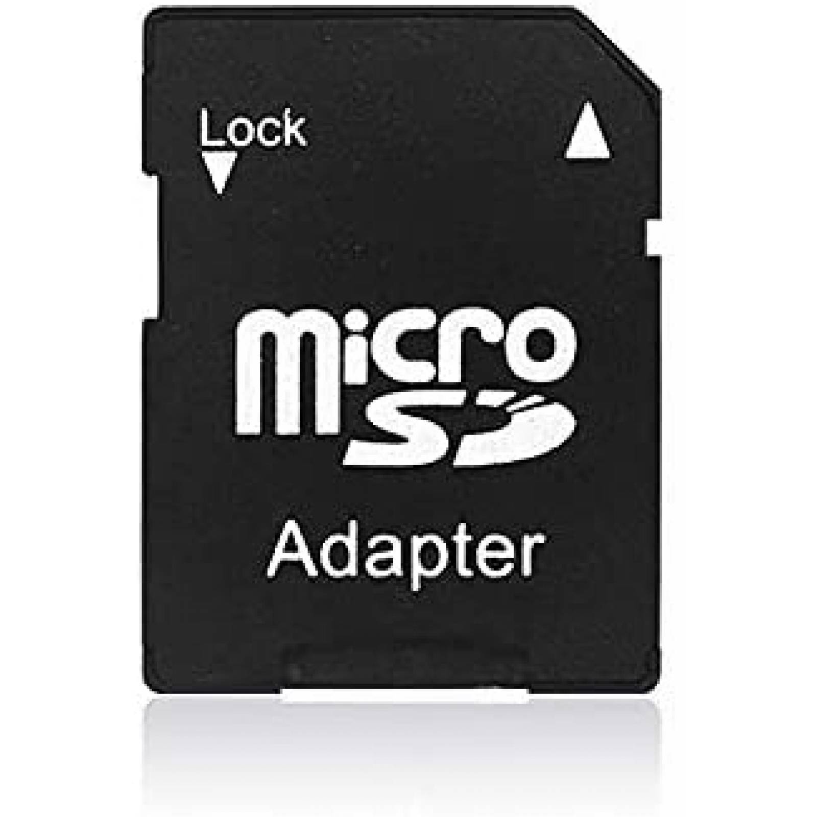 Adaptador de tarjeta micro SD AMGUR Paquete de 2 -Negro