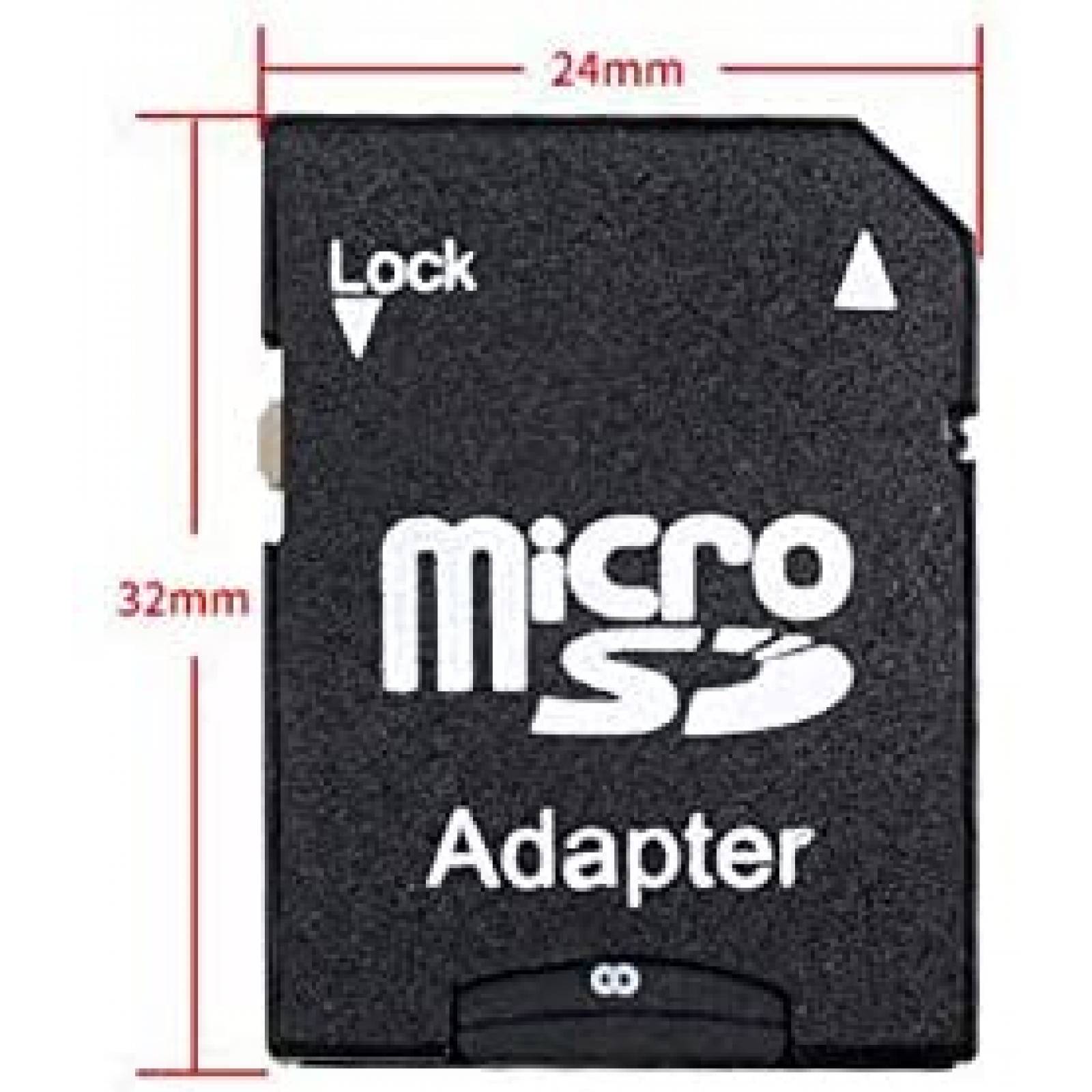 Adaptador de tarjeta micro SD AMGUR Paquete de 2 -Negro