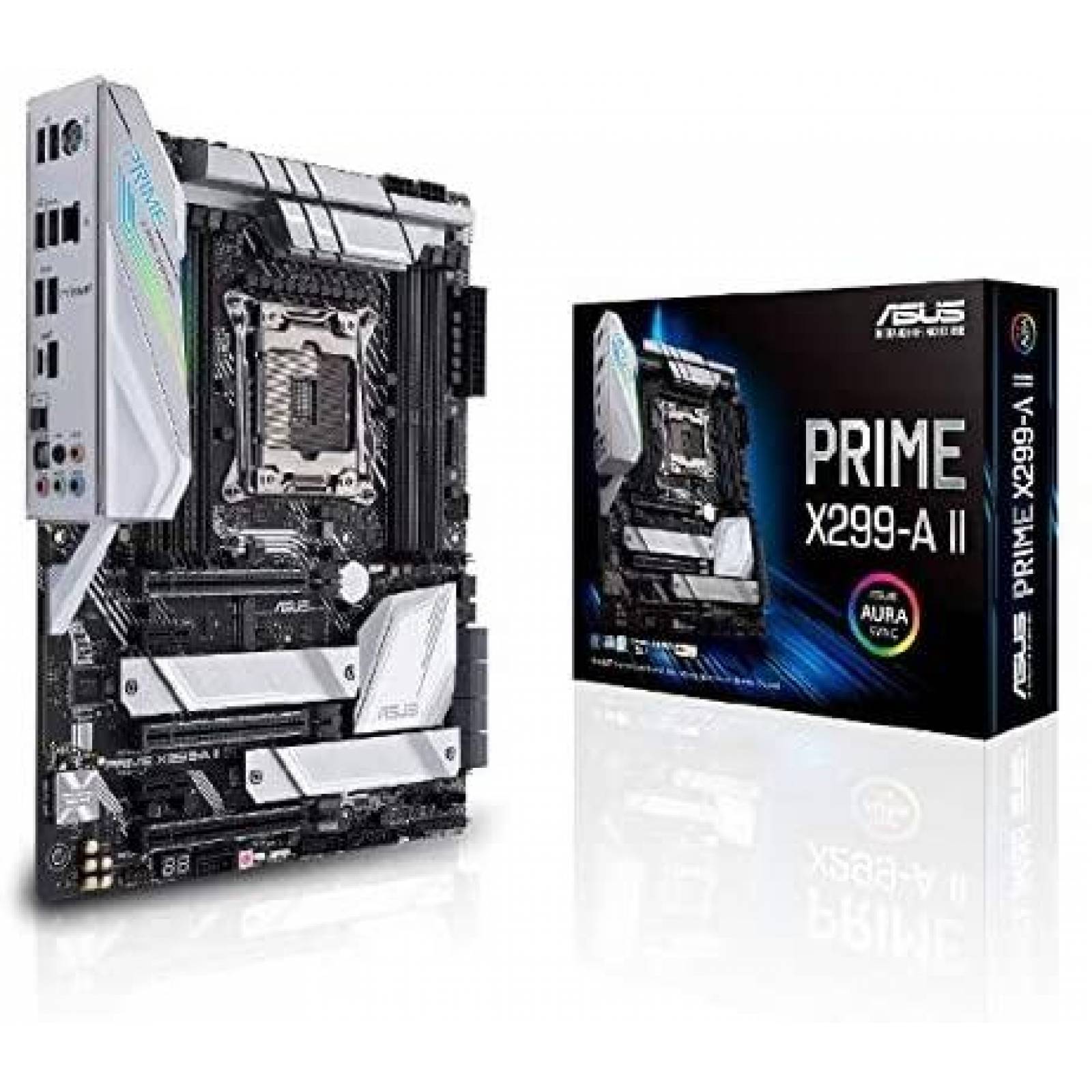Tarjeta Madre ASUS LGA 2066 12 IR3555 2133 MHz -Negro
