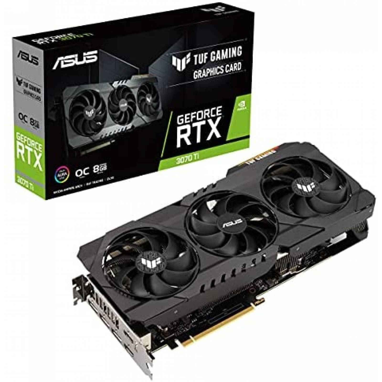 Tarjeta Grafica ASUS NVIDIA GeForce RTX 3070 8GB GDDR6X