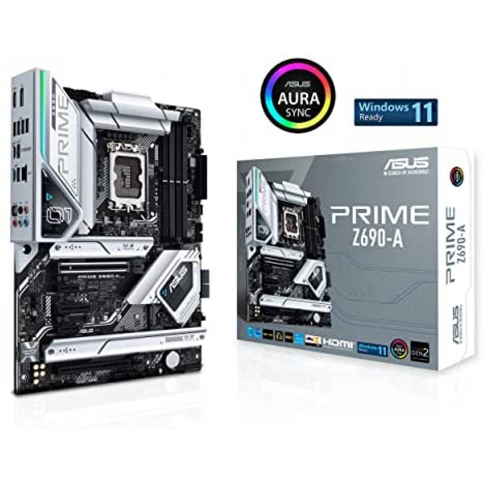 Tarjeta madre ASUS Prime Z690-A ATX DDR5 LGA 1700 128 GB