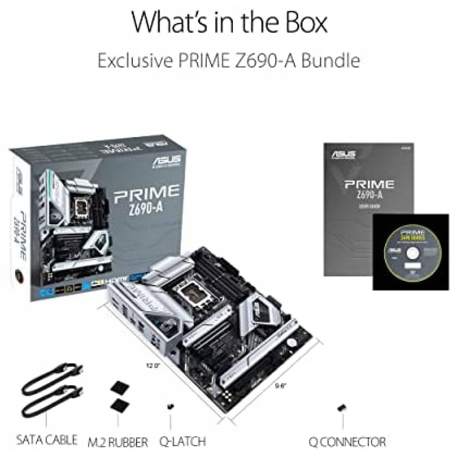 Tarjeta madre ASUS Prime Z690-A ATX DDR5 LGA 1700 128 GB