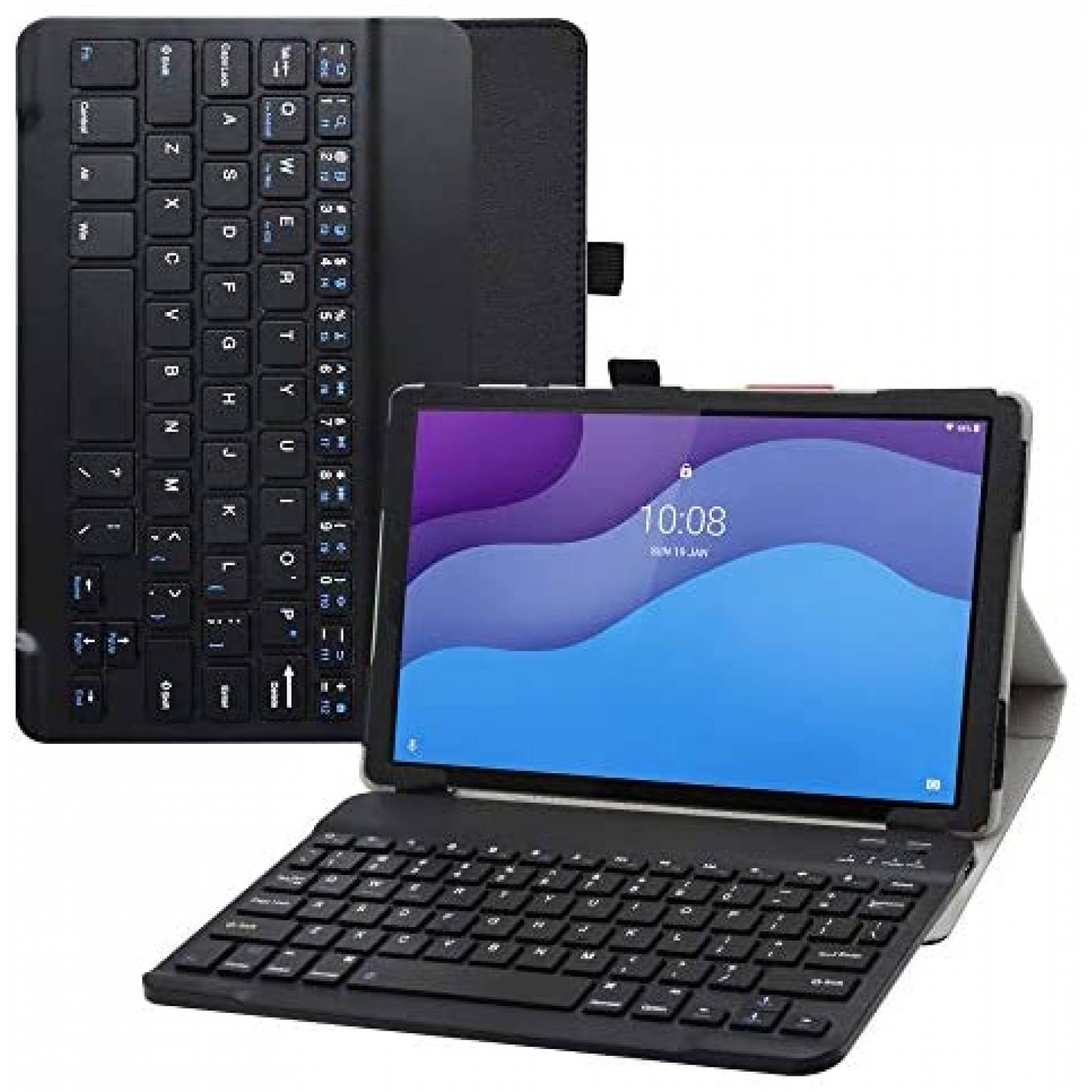 Funda teclado Bige 10001959-1 Compatible Lenovo Tab M10