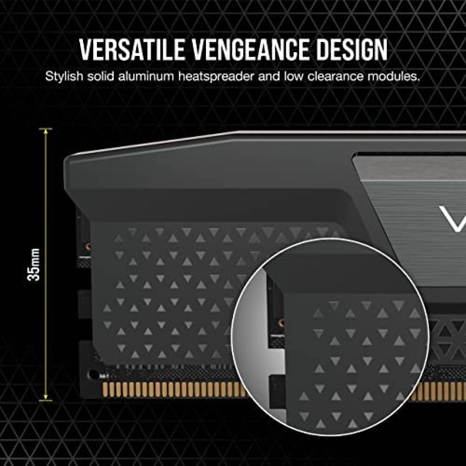 Tarjeta madre Corsair Vengeance DDR5 32GB DDR5 4800MHz