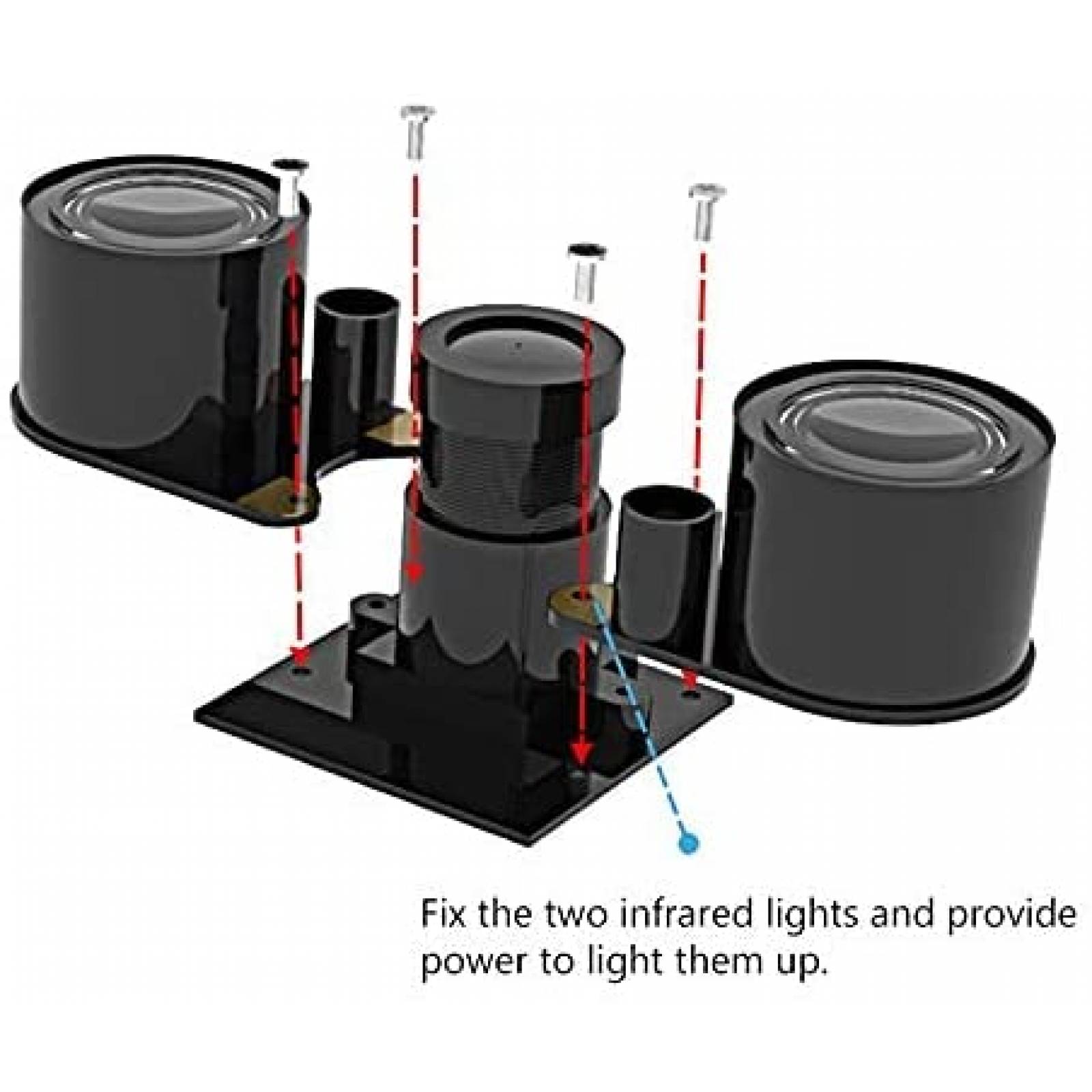 Camara infrarroja IR CUQI Para Raspberry Pi vision nocturna