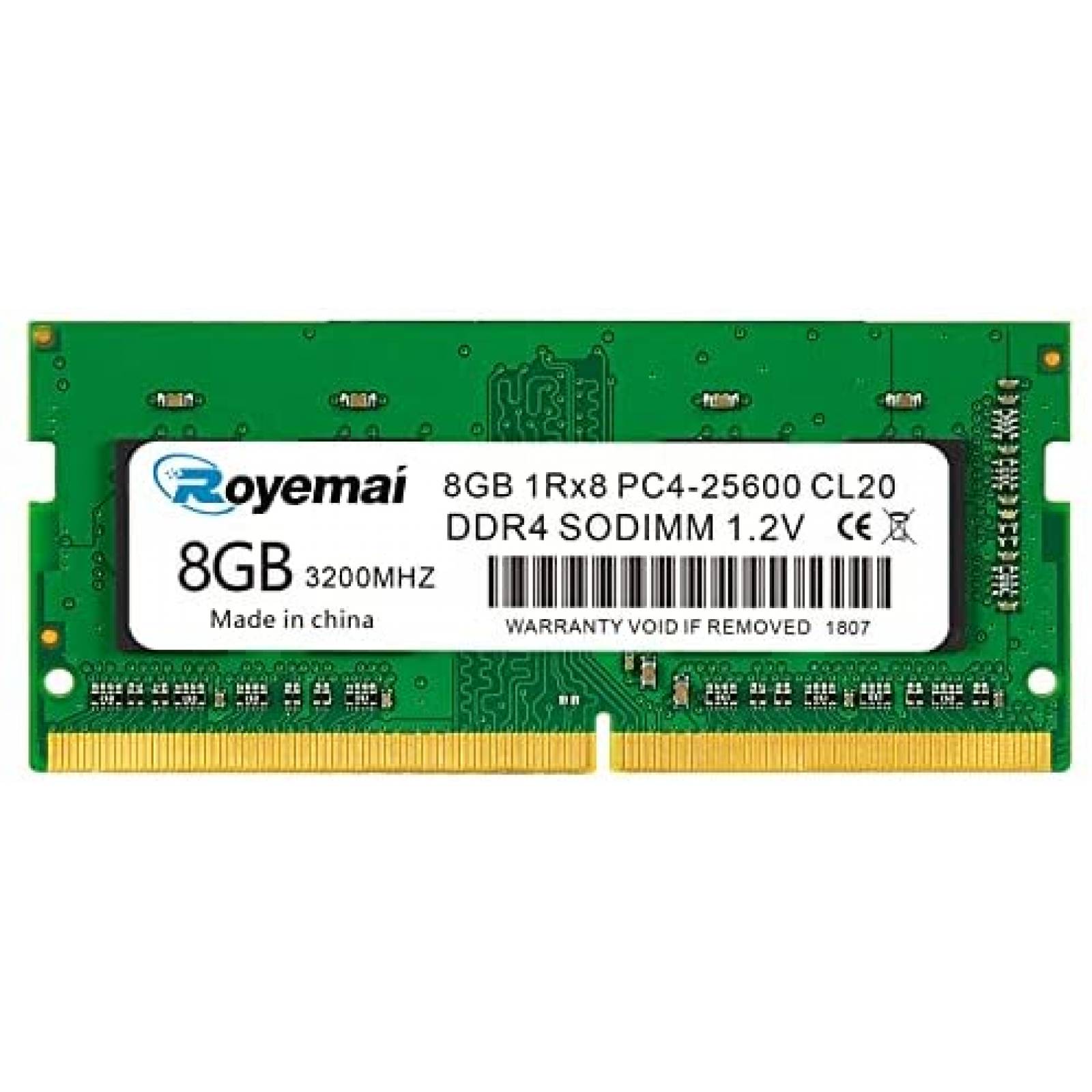 Memoria D DUOMEIQI DDR4 25600S PC4 3200 8GB SODIMM