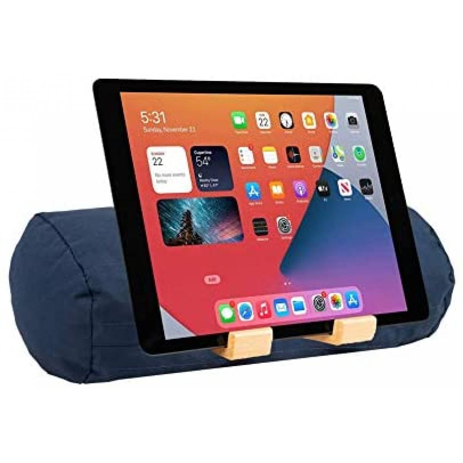 Cama Puf para Tablet Digital Nc 12'' x 6.5'' x 4'' -Azul