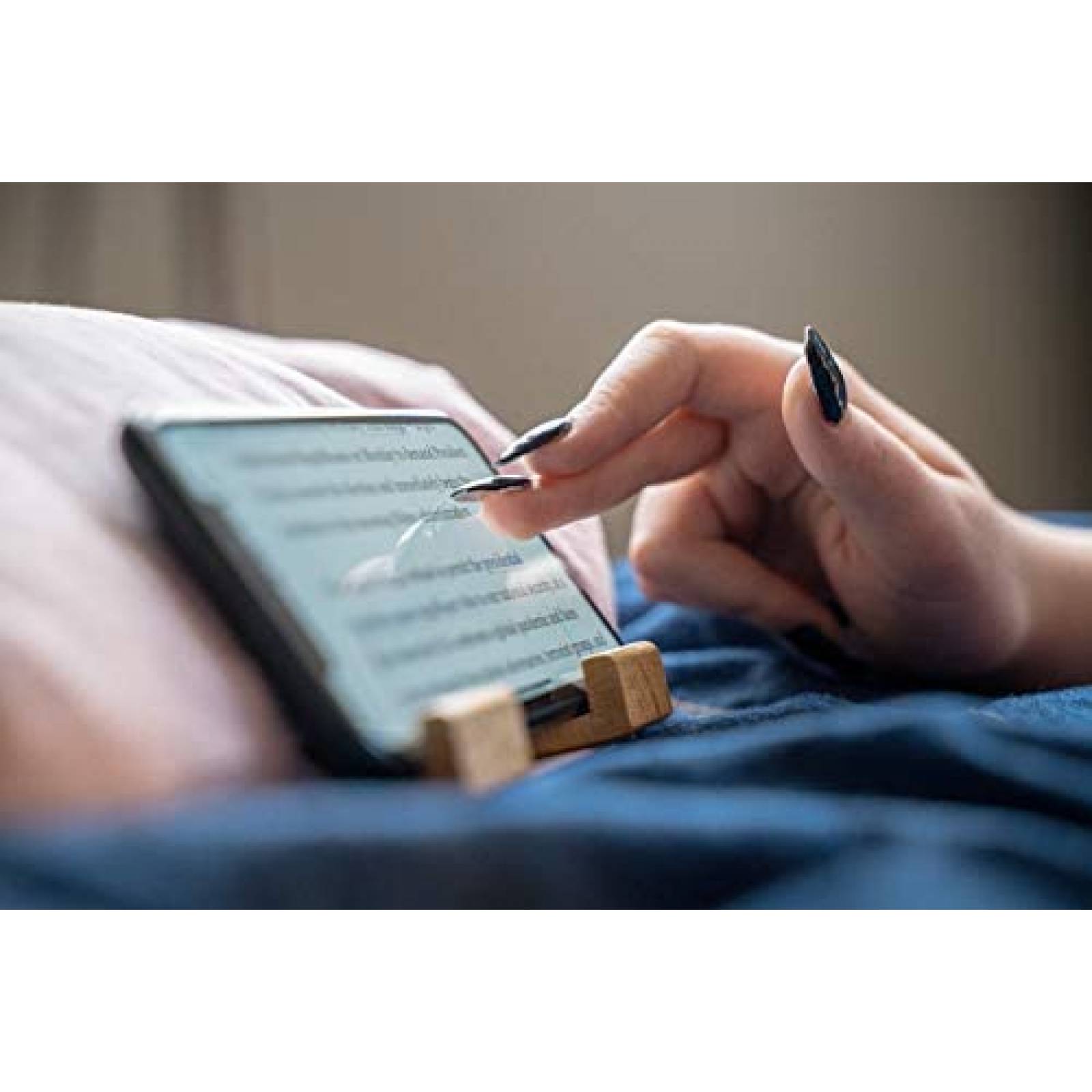 Cama Puf para Tablet Digital Nc 12'' x 6.5'' x 4'' -Azul