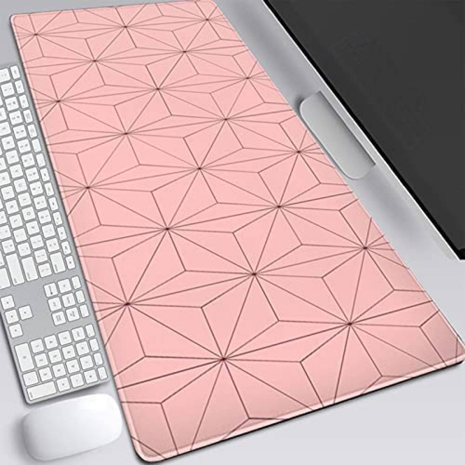 Mouse Pad Generico 15,8x35,5'' Antideslizante -Rosa