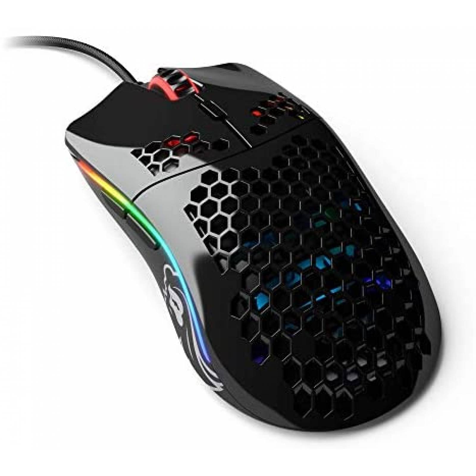 Mouse Gamer Glorious Model O- USB con Luz LED -Negro