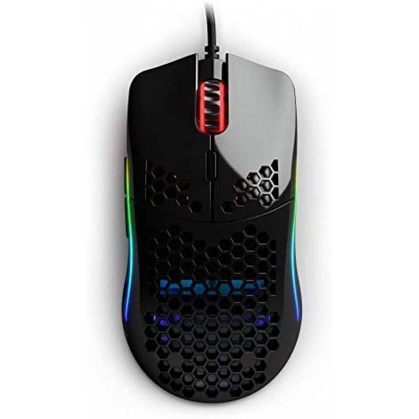 Mouse Gamer Glorious Model O- USB con Luz LED -Negro