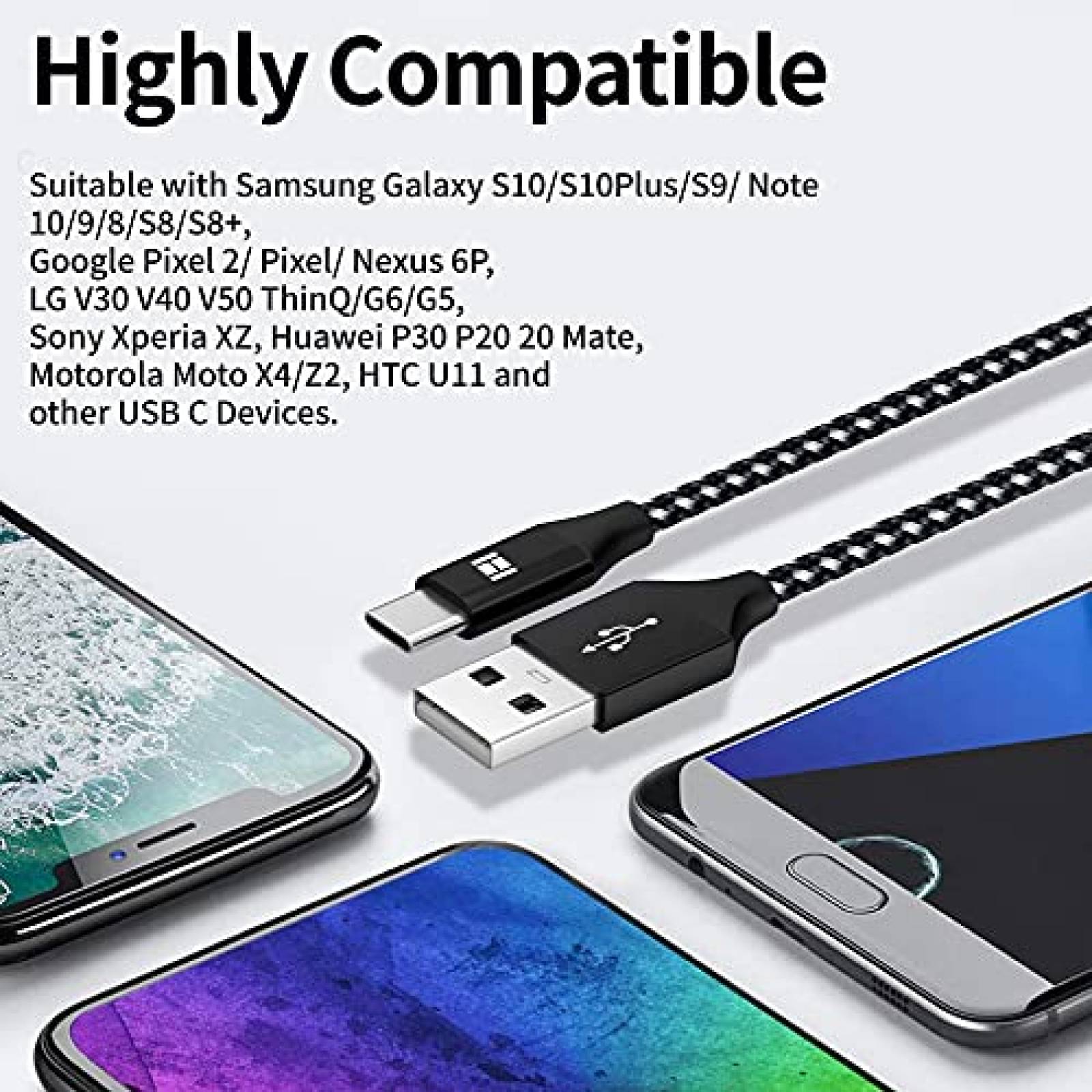 Cargador Enchufe a 3 USB 5v 1A 2A 3A iPhone Samsung Galaxy HTC