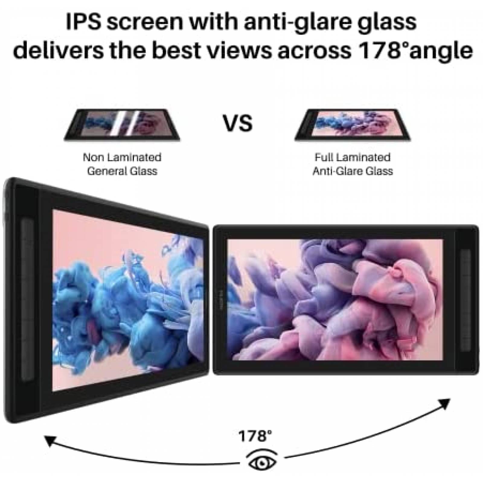 Tablet Grafica HUION Kamvas Pro 16 15.8'' 2.5K QHD 145% sRGB