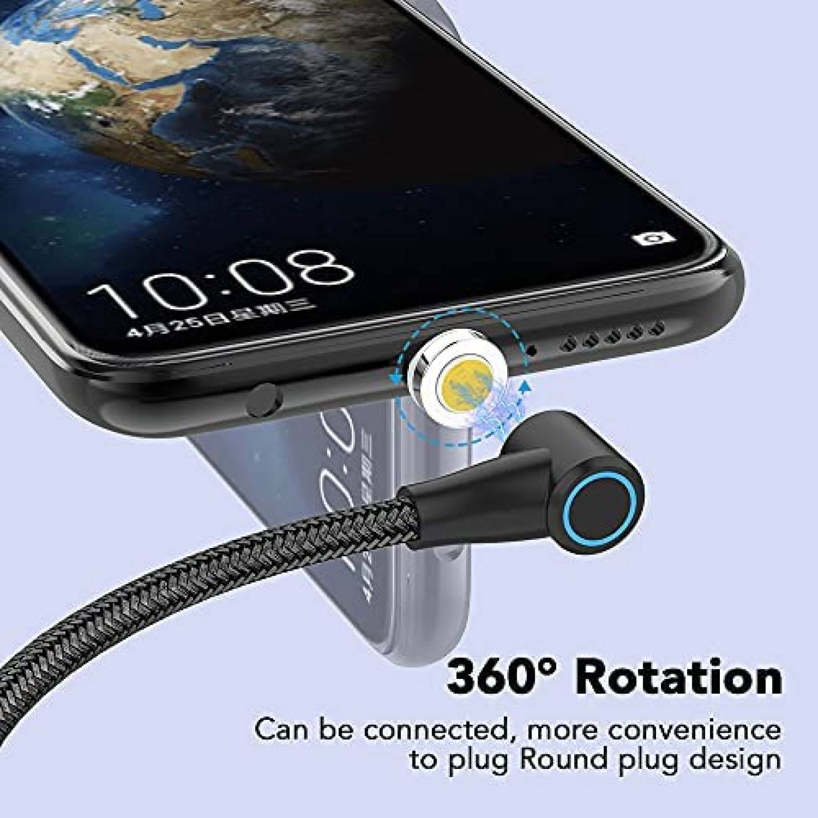 Cabezal de puntas de conector USB C magnetico JianHan Tipo C