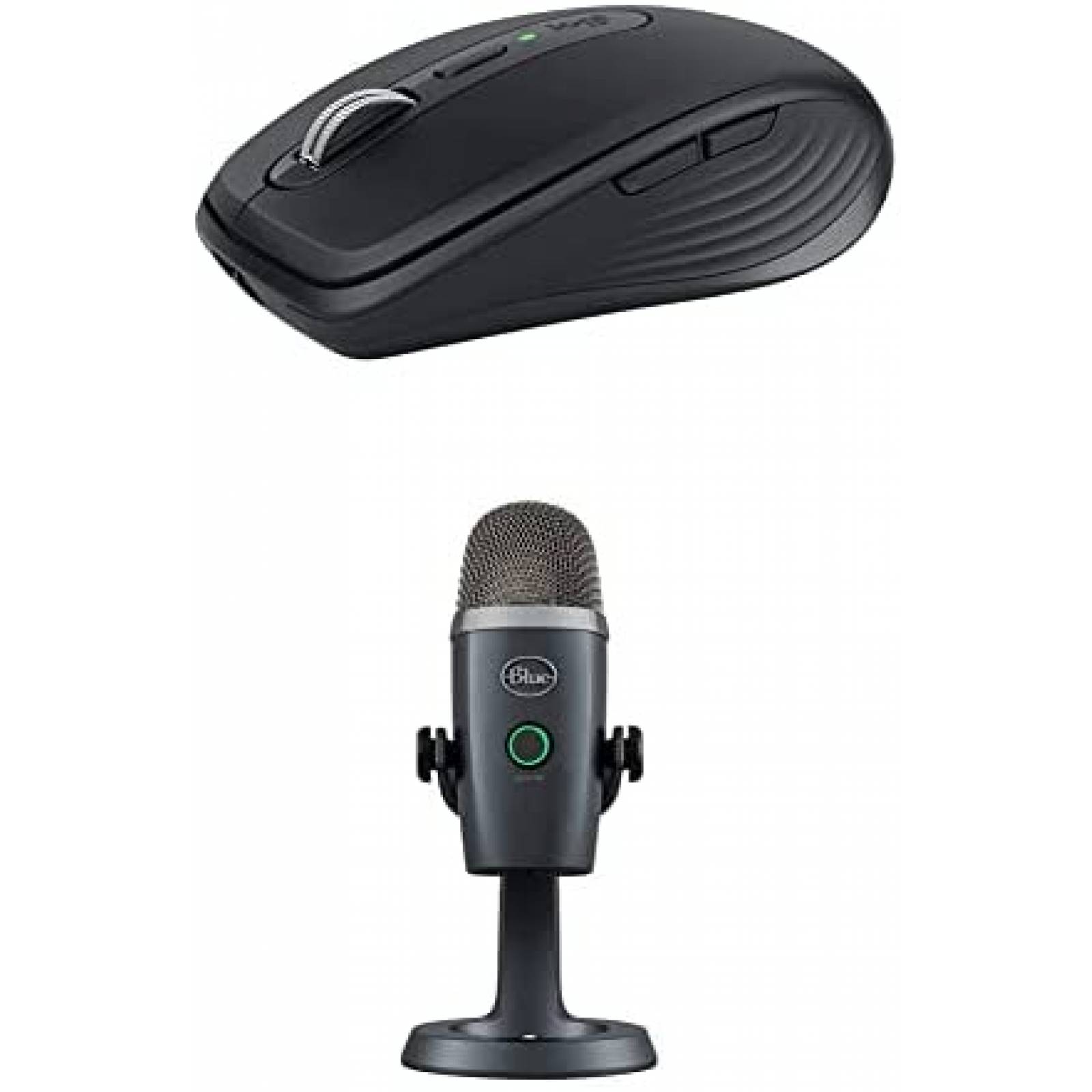 Mouse Inalambrico Logitech c/Microfono Blue Yeti Nano