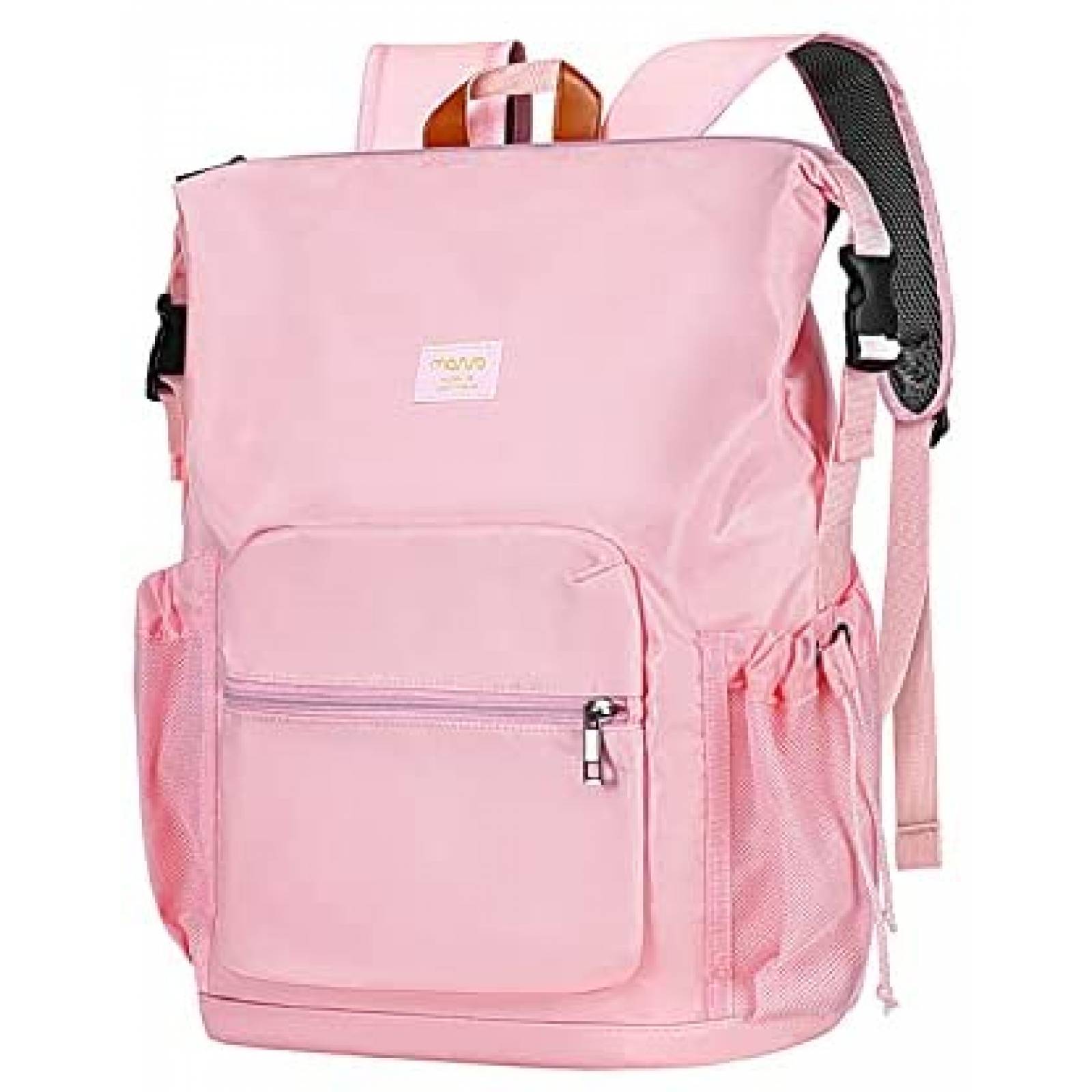 Mochila MOSISO 15,75''x12''x6'' Para Laptop 15.6'' -Rosa