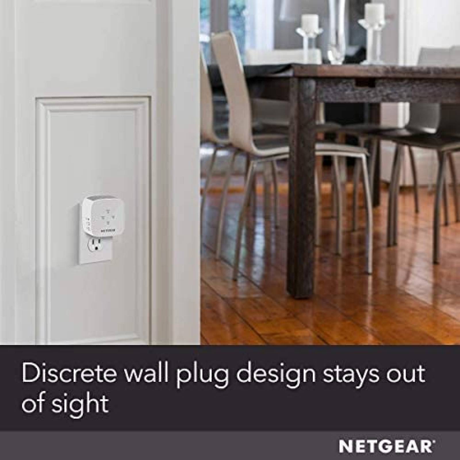 Repetidor de señal NETGEAR EX2800-1AZNAS WiFi 1200 pies