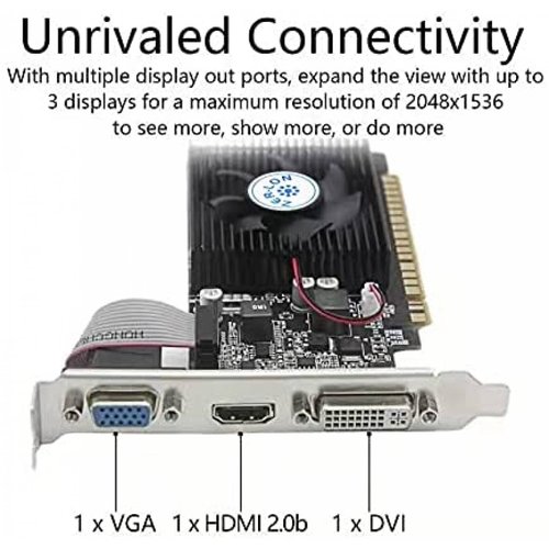 Tarjeta Grafica NVIDIA GT 1030 2GB 64Bit GDDR5 PCIe 3.0 x4
