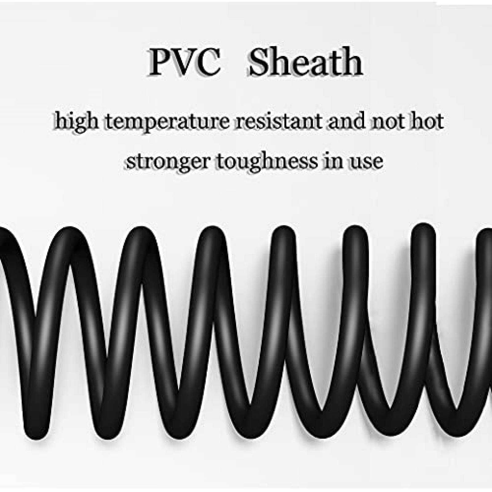Cable Cargador PEA USB C Divisor 2 en 1 Carga Rapida -Negro