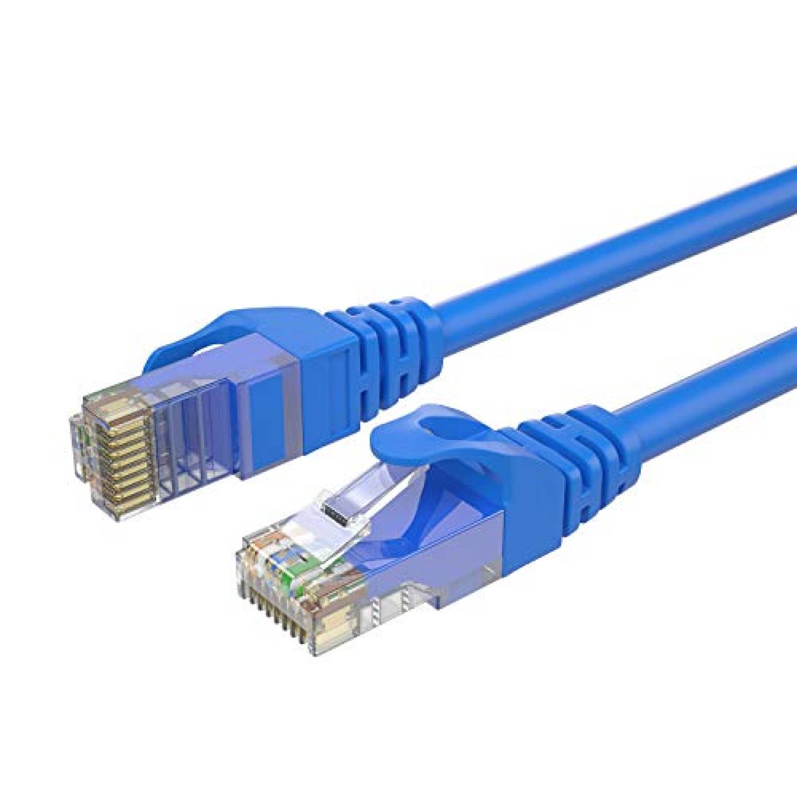 Cable Ethernet SHD Cat6 2 unidades Computador 15 pies -Negro