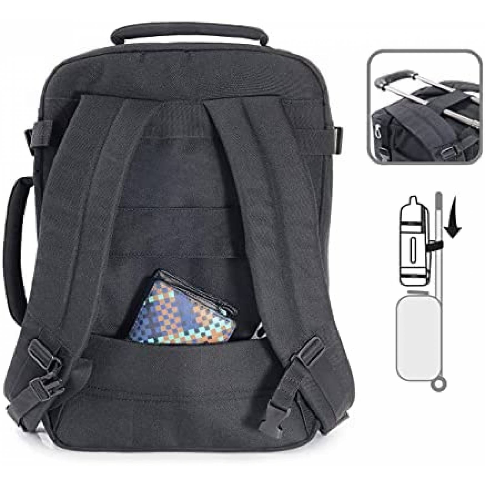 Mochila Tucano Tujo 20L 30cm x 40cm x 15cm -Negro