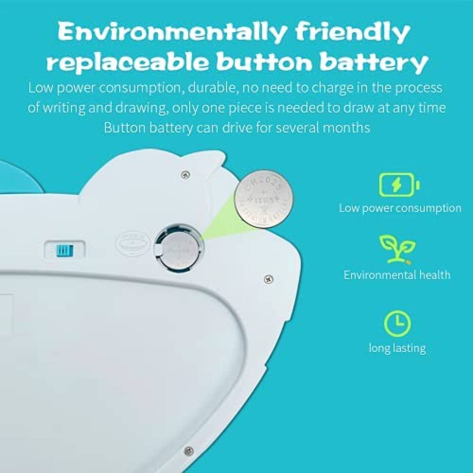 Tablet Grafica para Niños Twinkstar de 8.5'' Tiburon -Azul