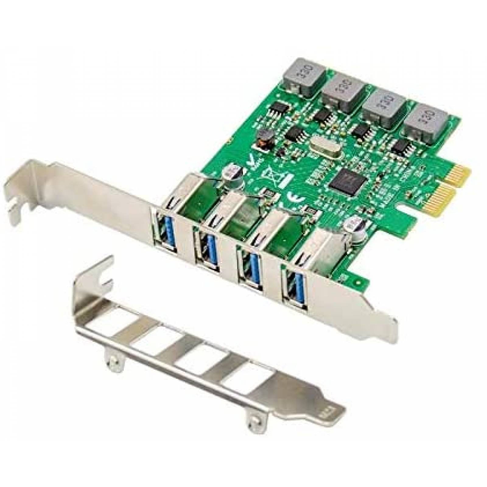 Tarjeta PCI Express X-MEDIA Adaptadora USB 3.0 de 4 Puertos