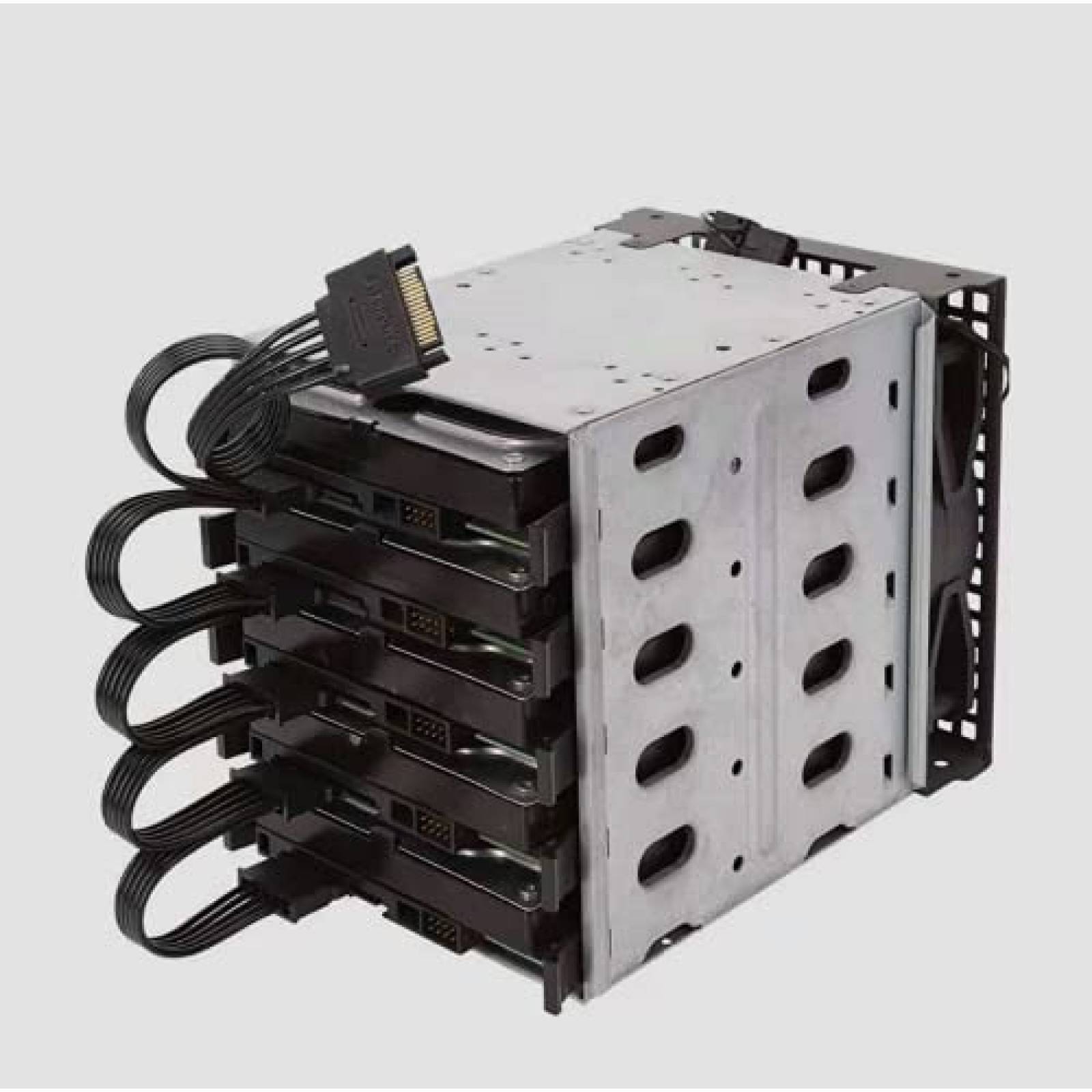 Cable SATA 1 de disco duro 15Pin sata a 5PIN -Negro