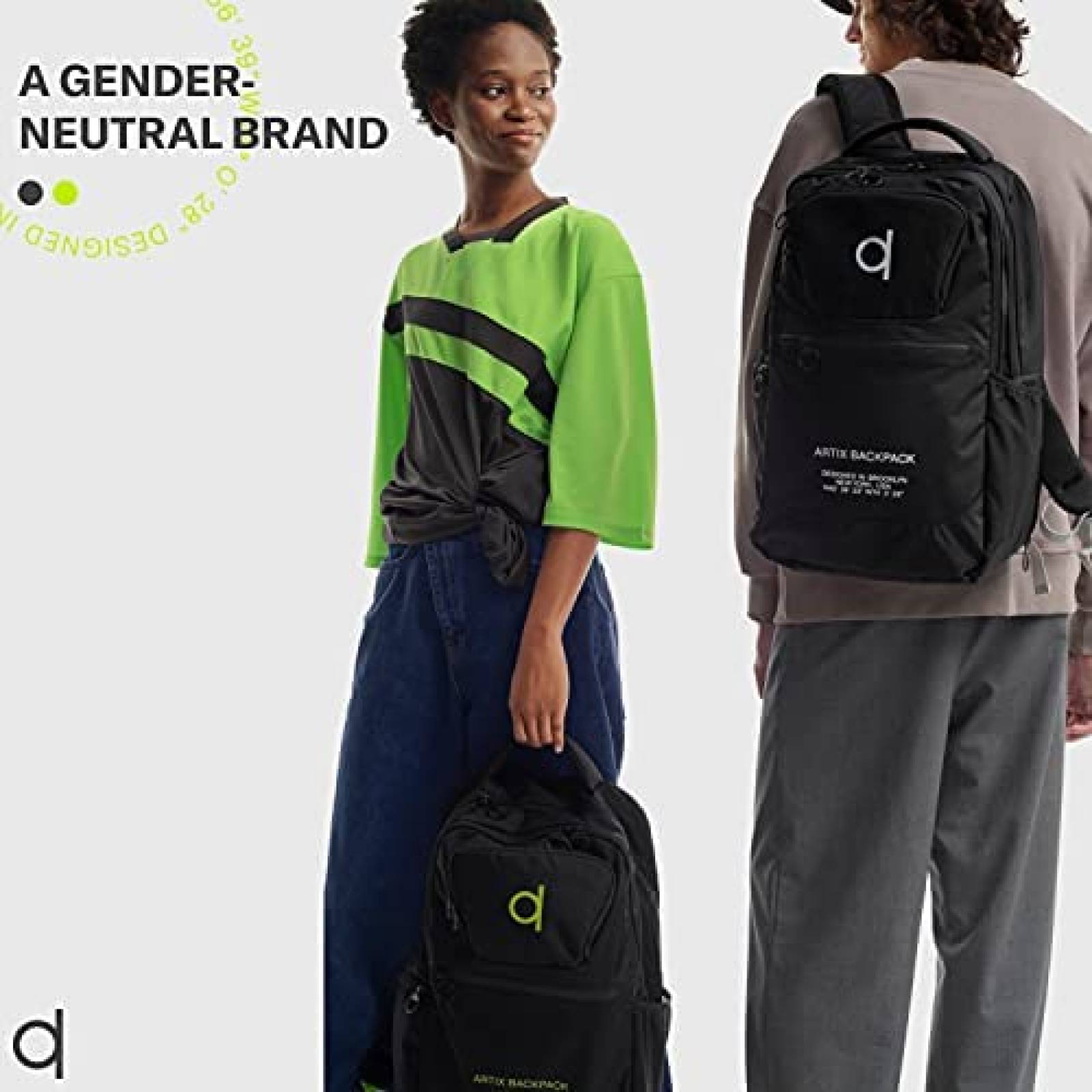 Mochila Artix 3 Compartimentos c/Espacio para Laptop 17.3"