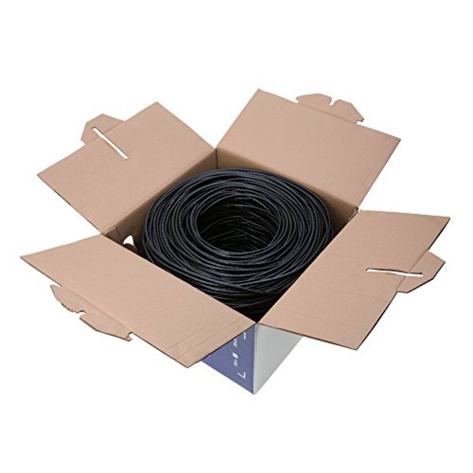 Cable Cables Direct CAT6 500FT Outdoor 23 AWG 550MHz -Negro