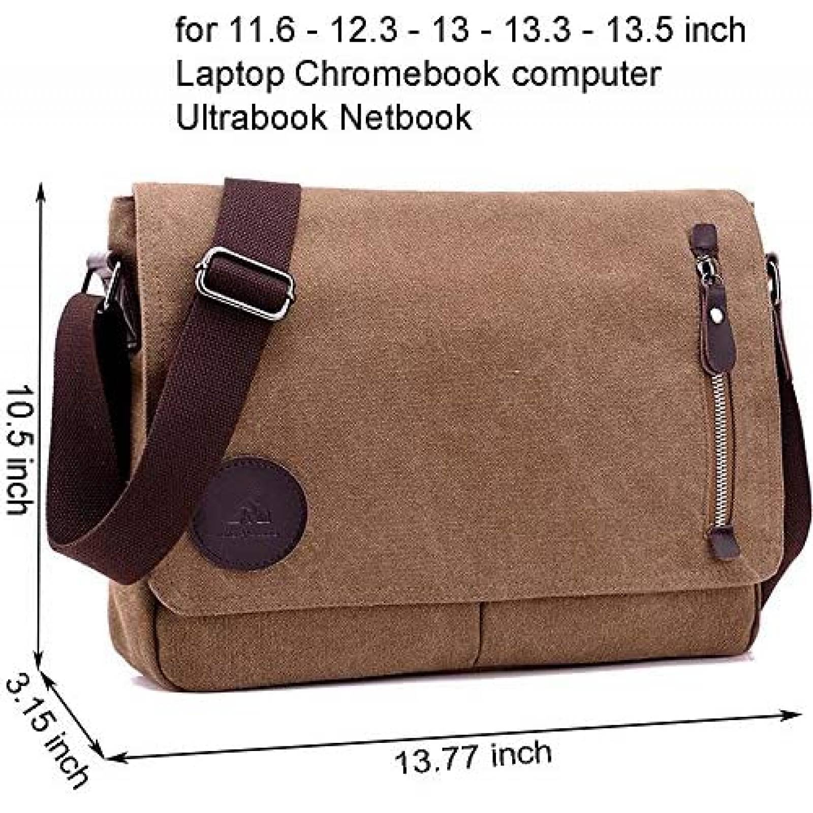 Maletin CAOODKDK Para Laptop 11.6-13.3'' Chromebook -Negro