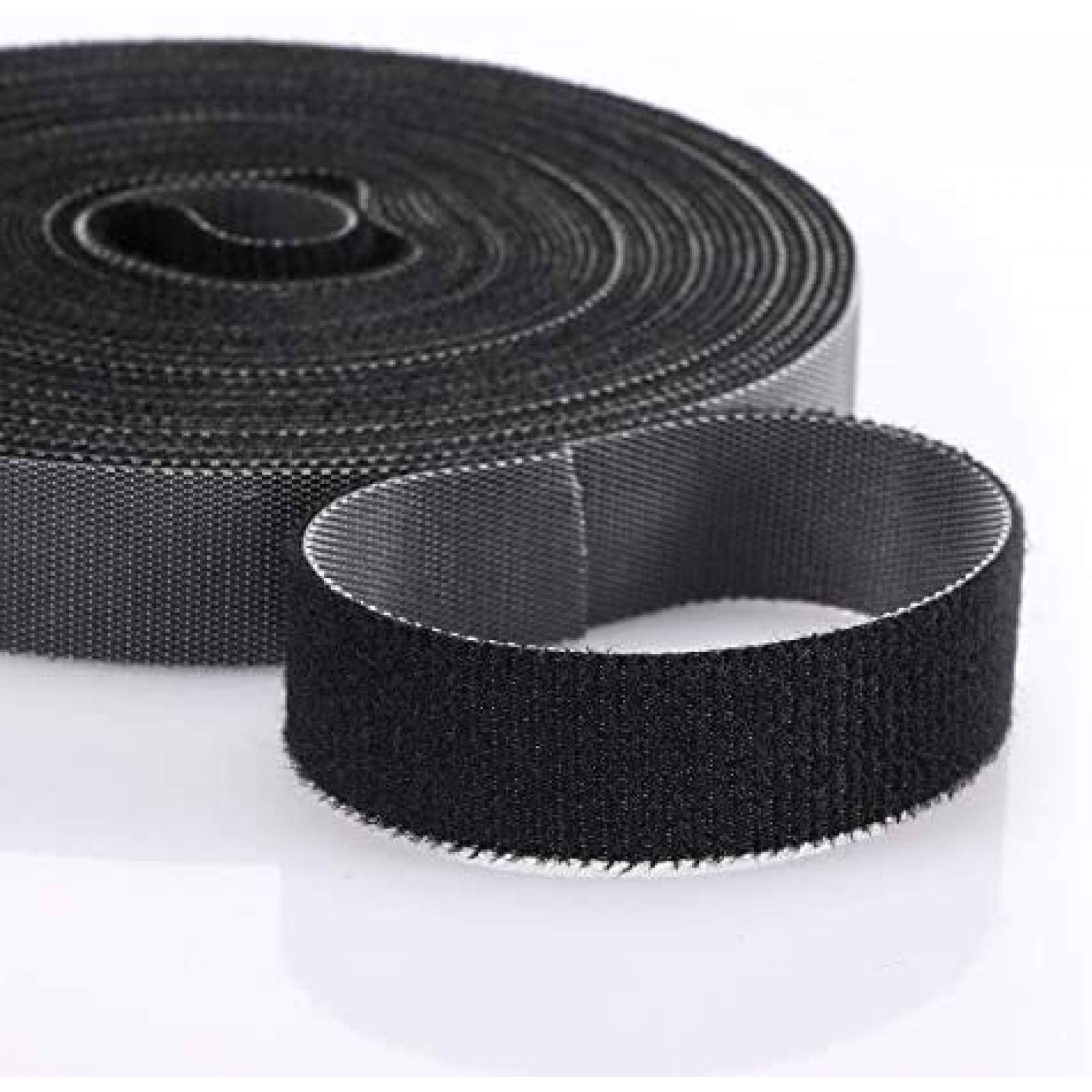 Correa para Cables Chuangdi 3 Rollos de 30 Yardas -Negro