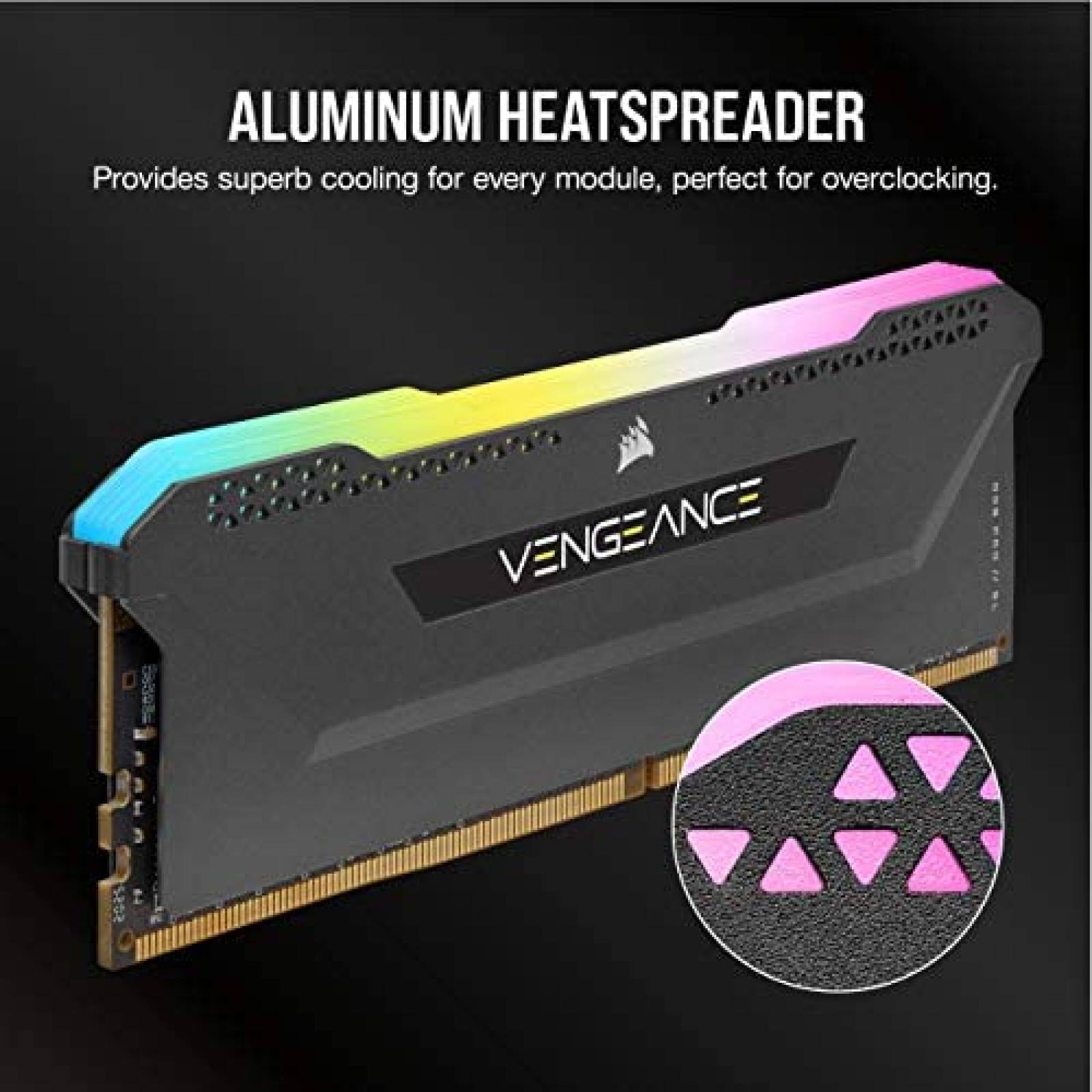 Memoria RAM Corsair Vengeance RGB Pro SL 32GB (2x16GB) DDR4