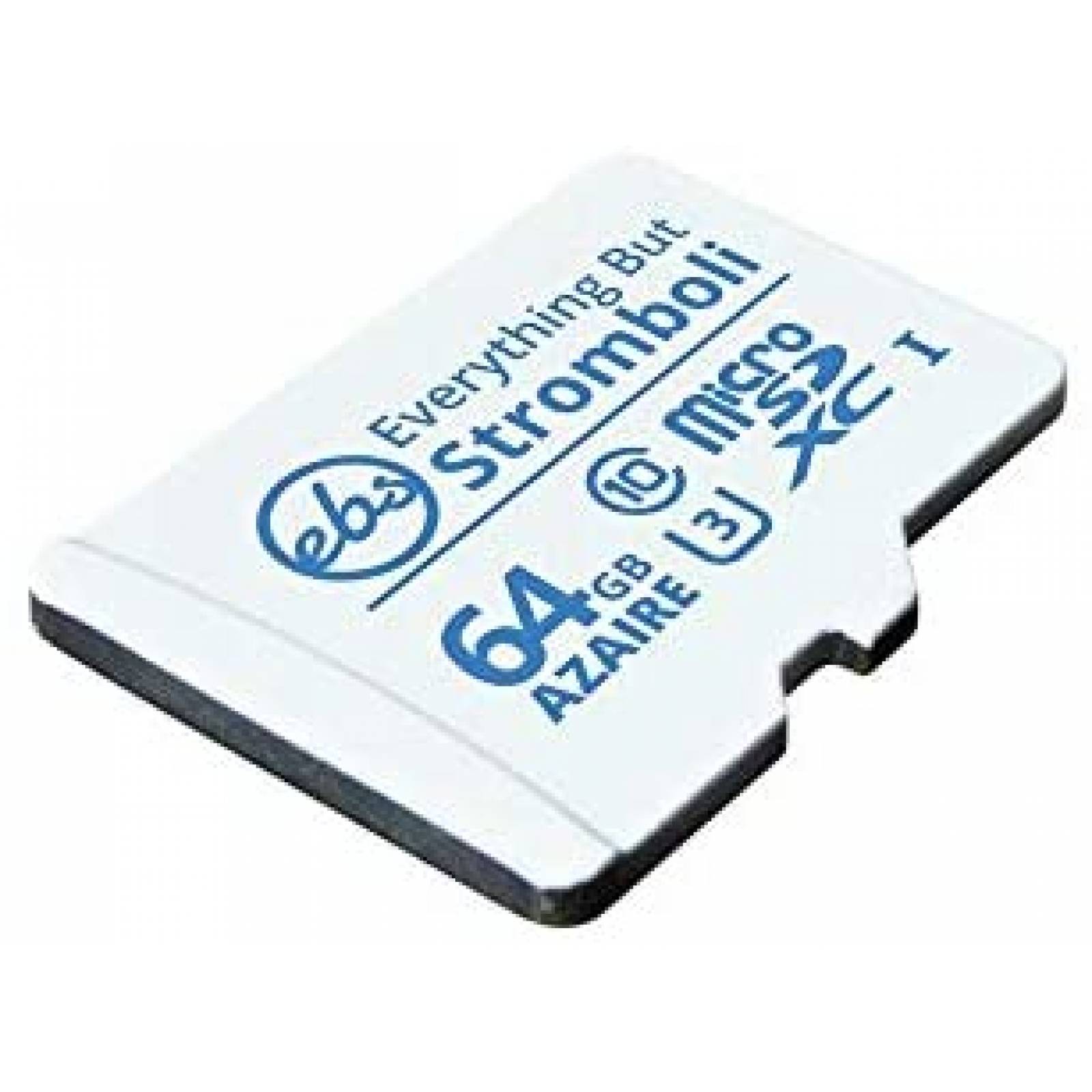 Tarjeta Micro SD Everything But Stromboli 64GB Clase 10-Azul