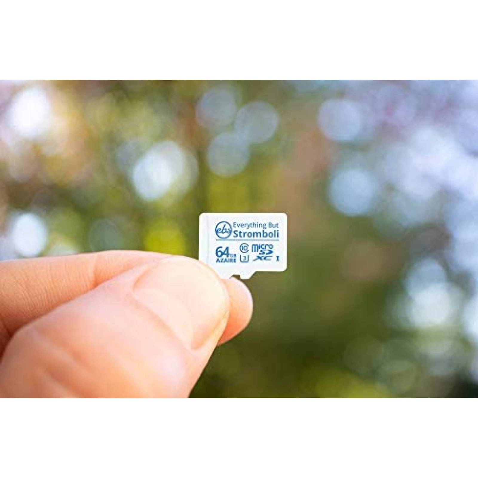 Tarjeta Micro SD Everything But Stromboli 64GB Clase 10-Azul