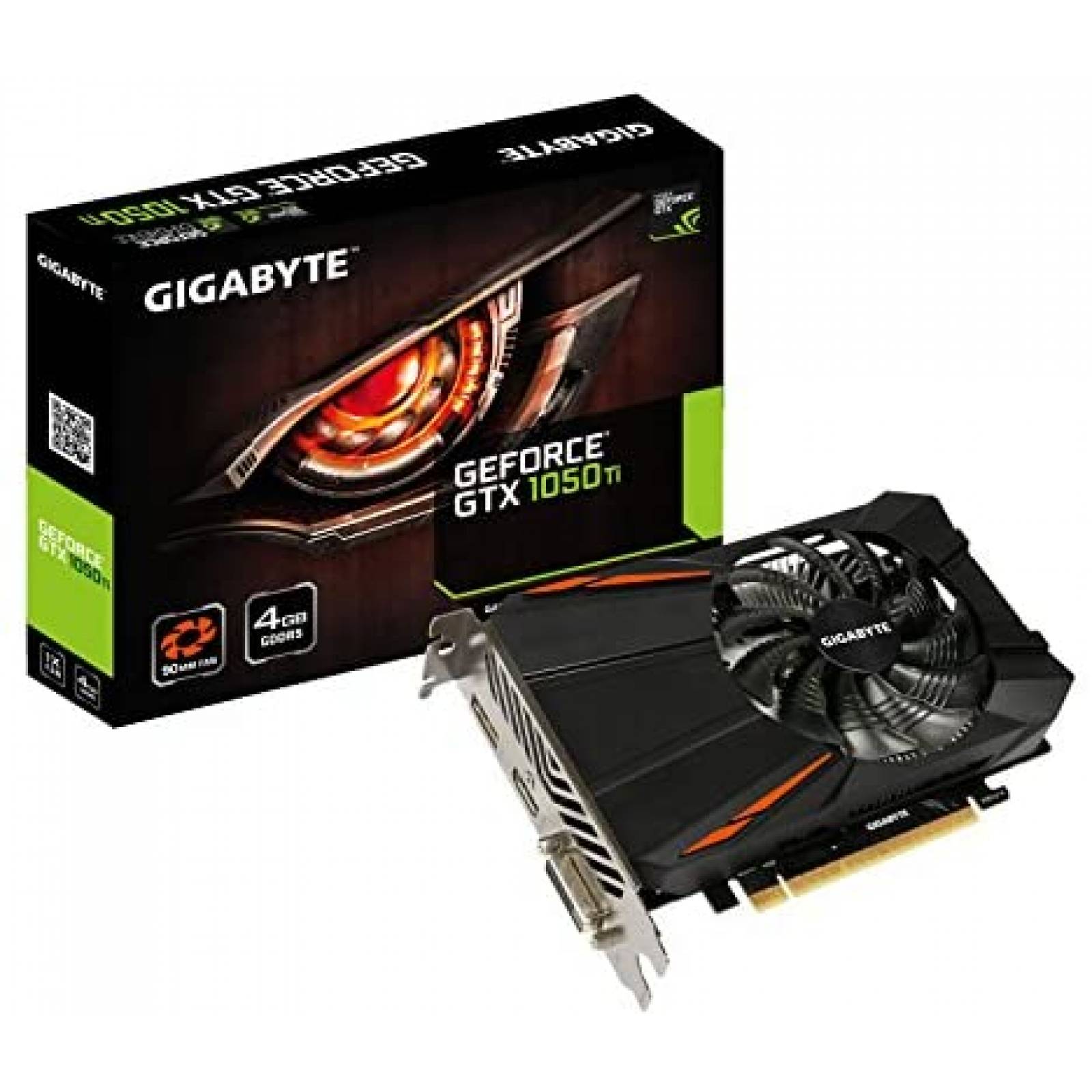 Tarjeta Grafica Gigabyte GeForce GTX 1050 Ti 4GB 1430 MHz