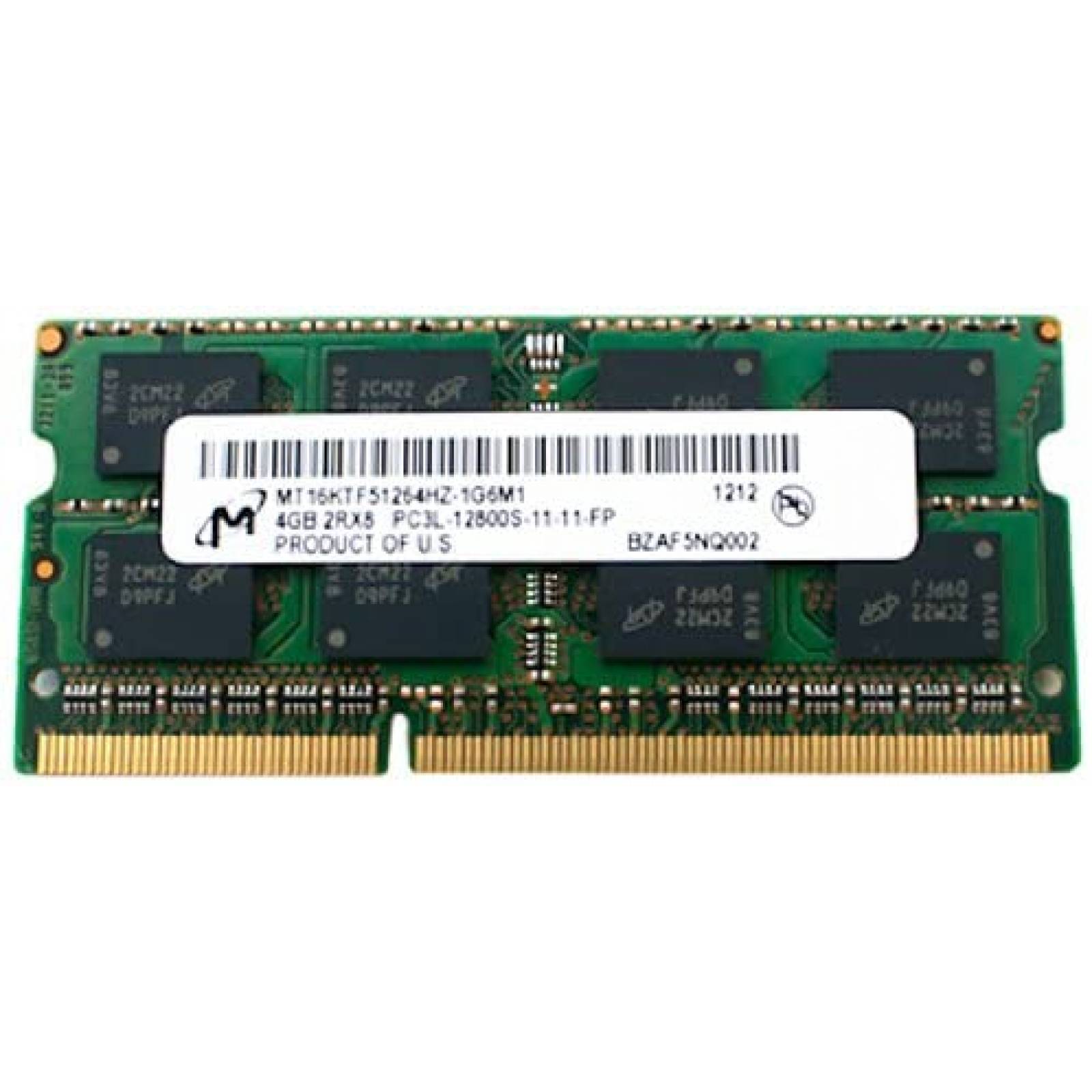 Memoria RAM HP C3L-12800 DDR3L-1600 SODIMM de 8 GB