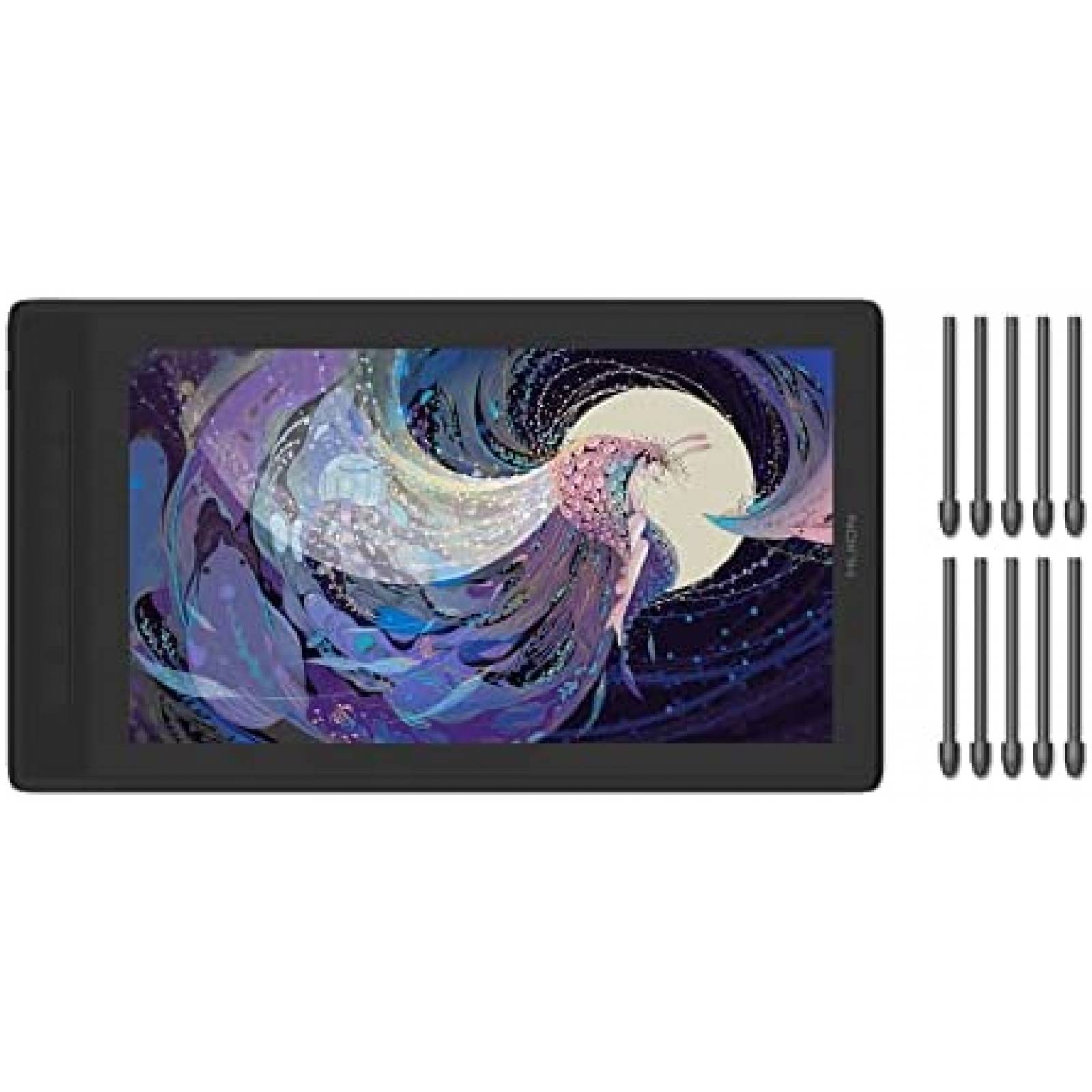 Tablet Grafica HUION Kamvas Pro 16 2.5KQHD y 10 Puntas PN05A