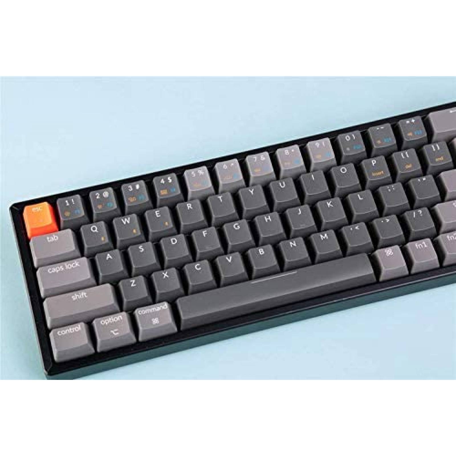 Teclado Keychron K6 Inalambrico Mecanico RGB LED -Negro