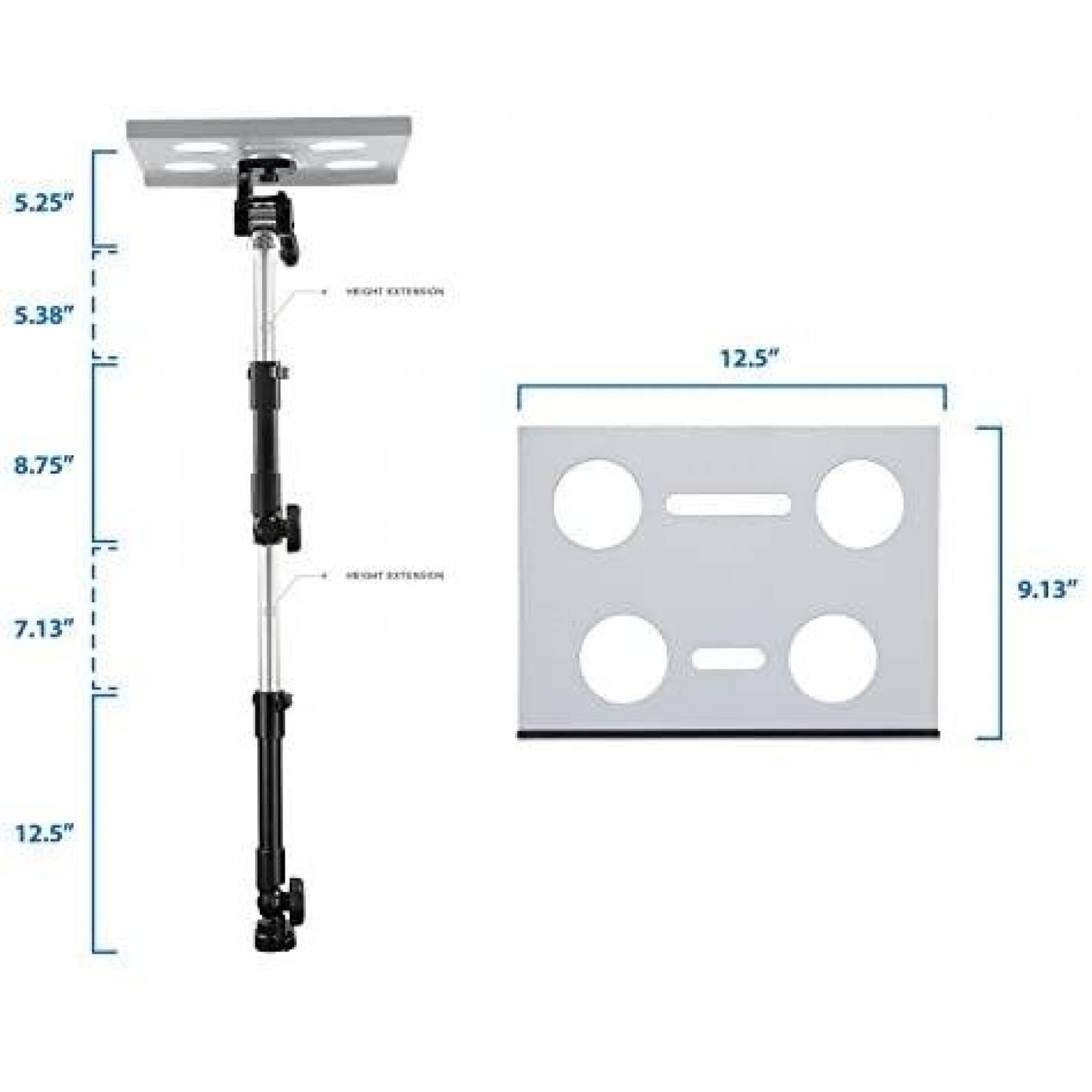 Soporte Laptop Mount-it! MI-7410 Notebook 15.4" -Negro