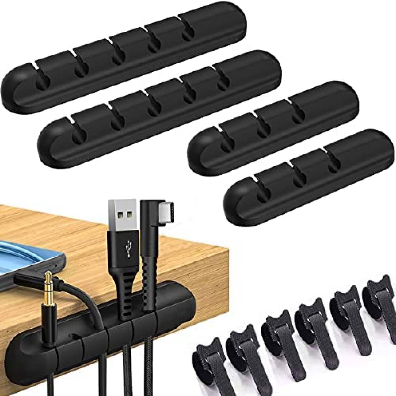 Ordenador de cables para colgar en 2 posiciones