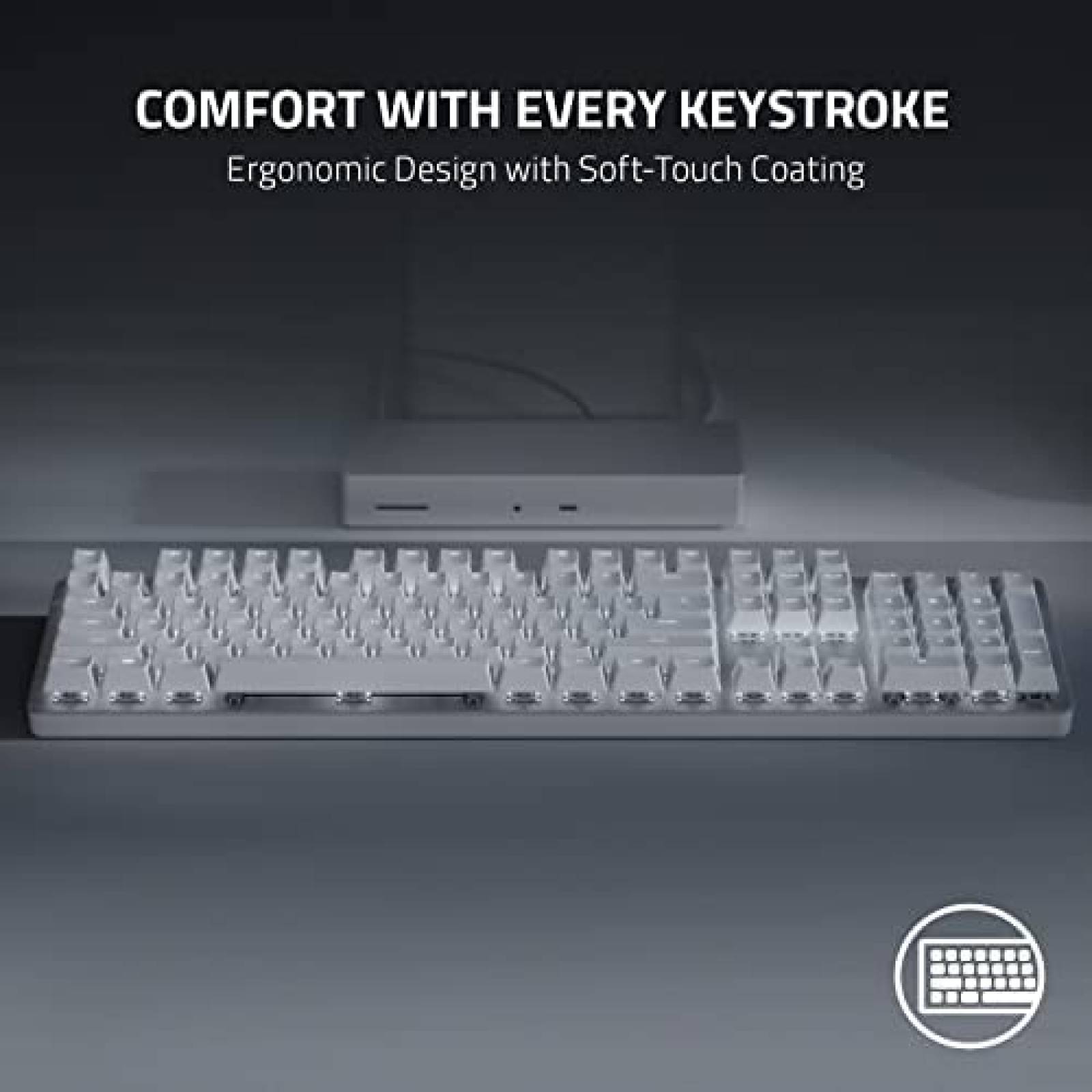 Teclado Razer Pro Type Ultra Inalambrico Diseo Ergonomico