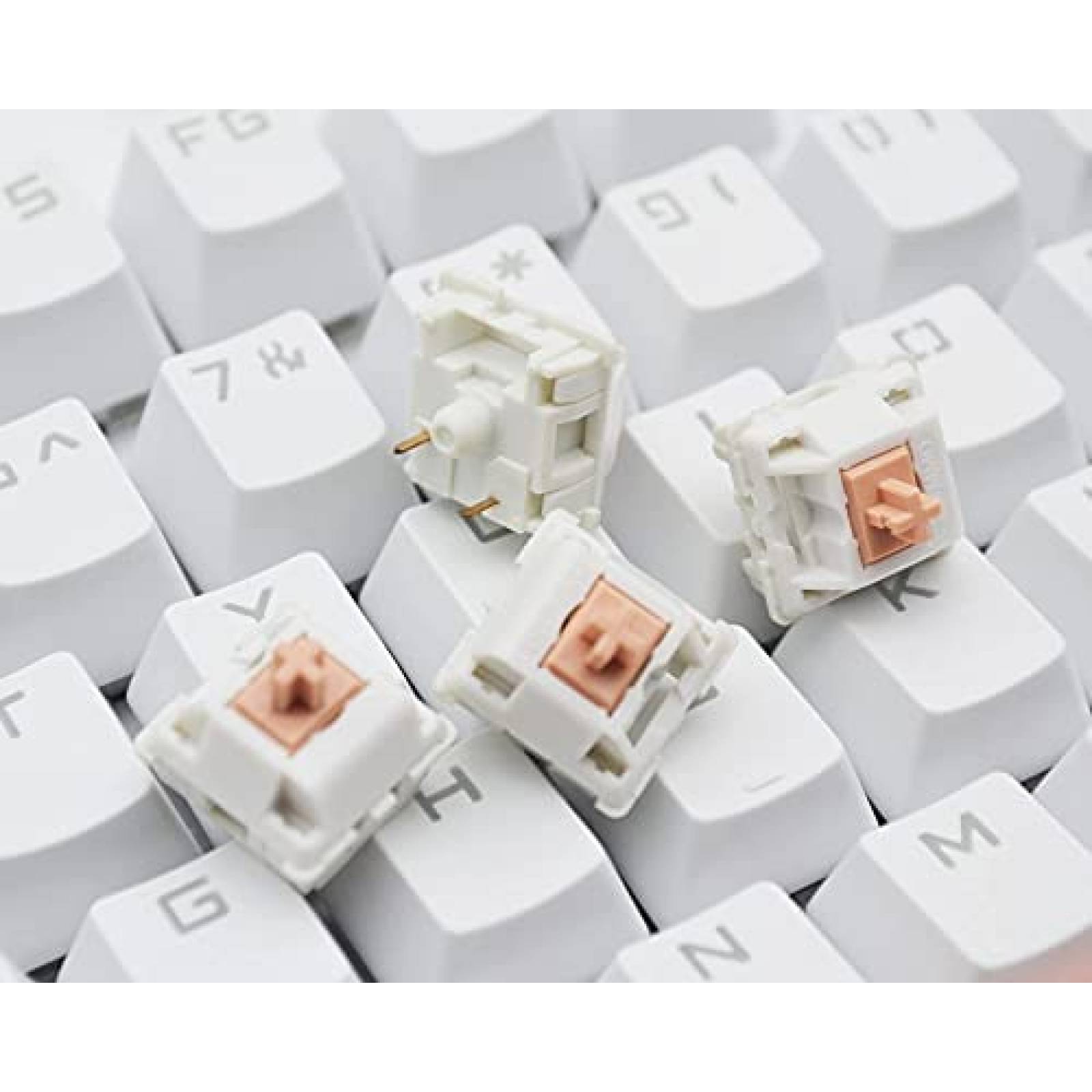 Interruptor RunJRX Holy Panda Para Teclado Mecanico -Blanco