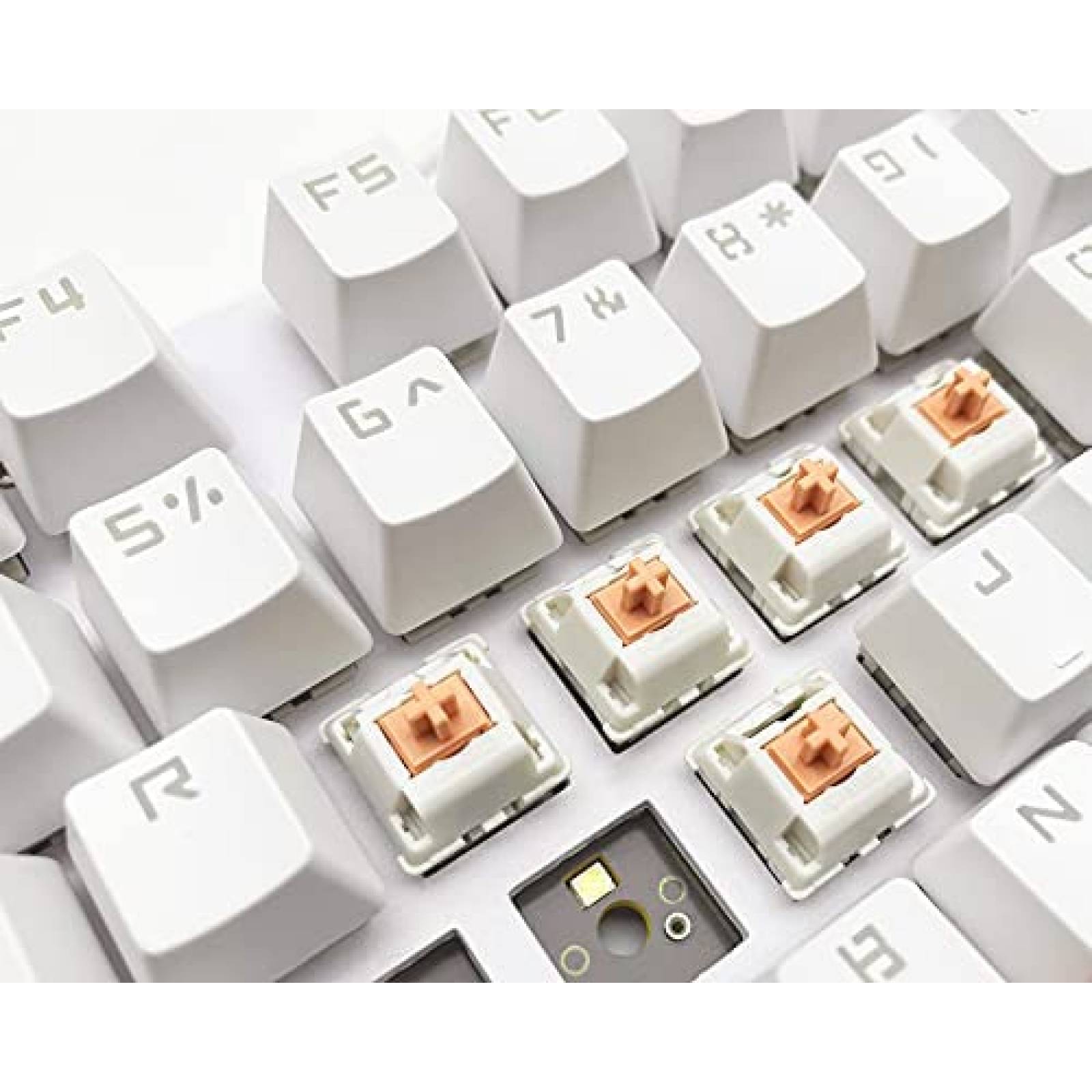 Interruptor RunJRX Holy Panda Para Teclado Mecanico -Blanco