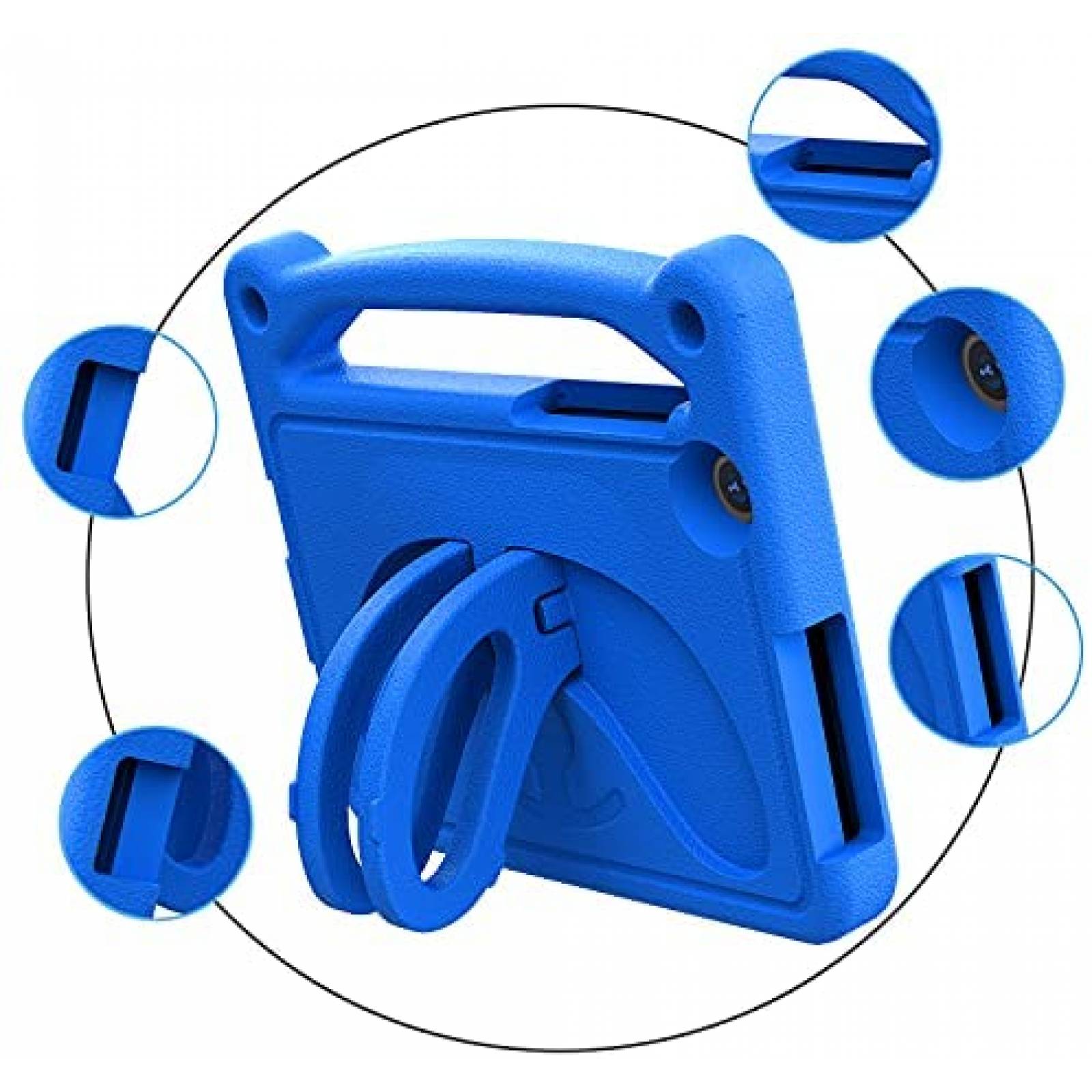 Funda Rigida SHREBORN para Alcatel Joy Tab 2 -Azul