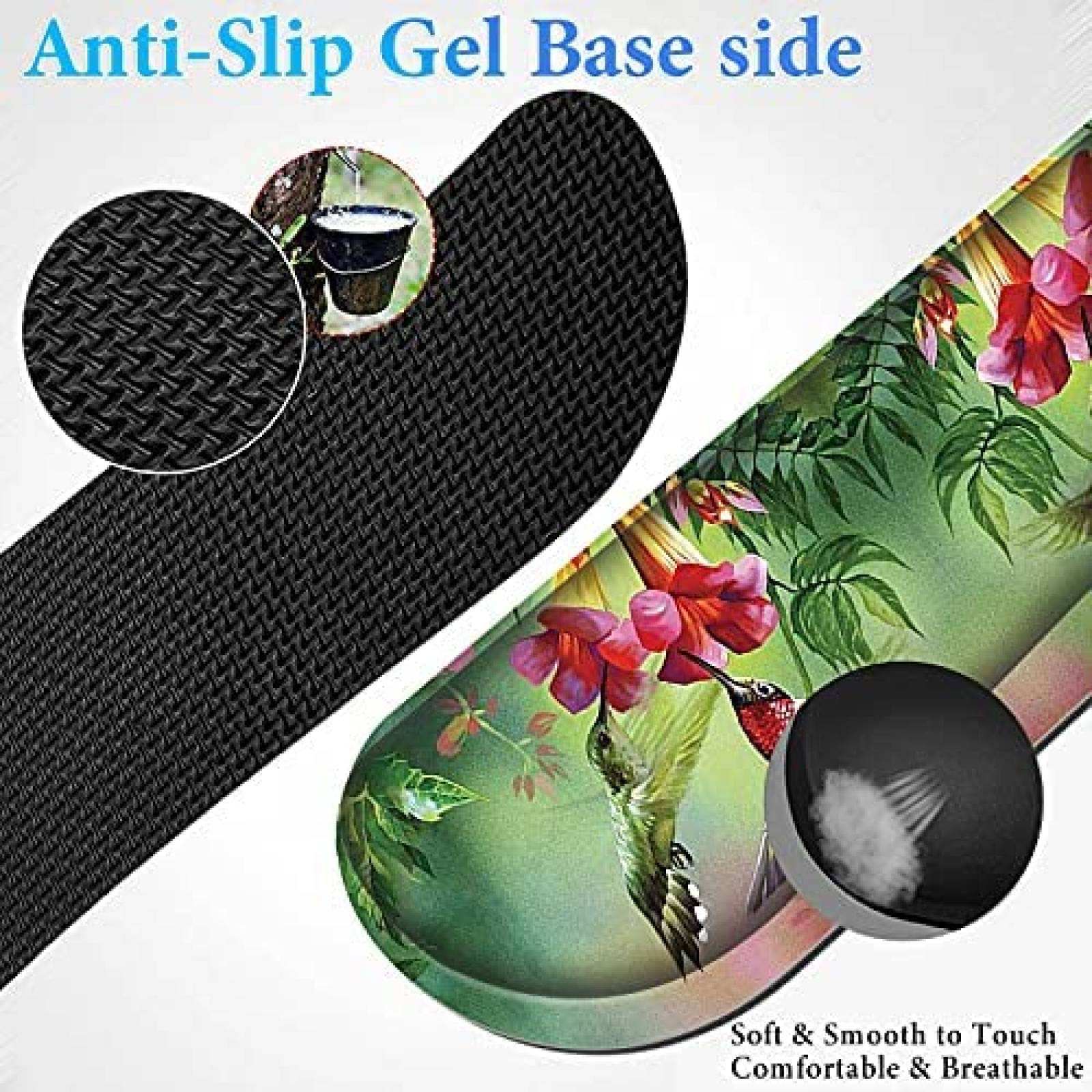 Mouse Pad + Almohadilla SHUANN de 17.3'' x 3..35'' -Verde