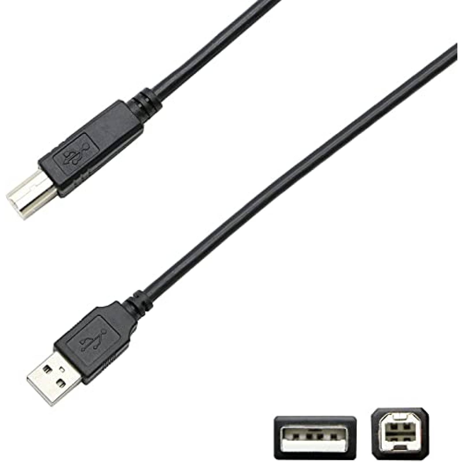 Cable USB Jasco para Impresora 10 Pies