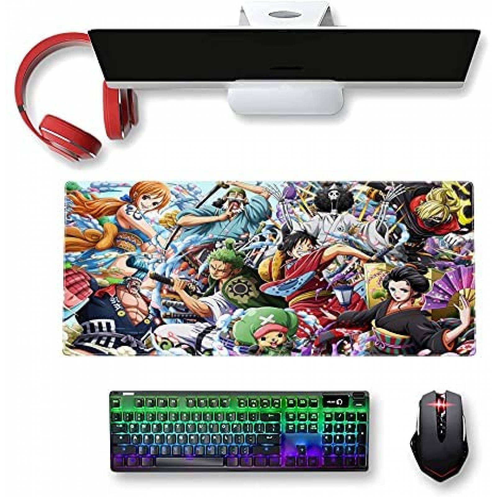 Mouse Pad XXL SULANFEI de 24'' x 14'' One Piece -Anime